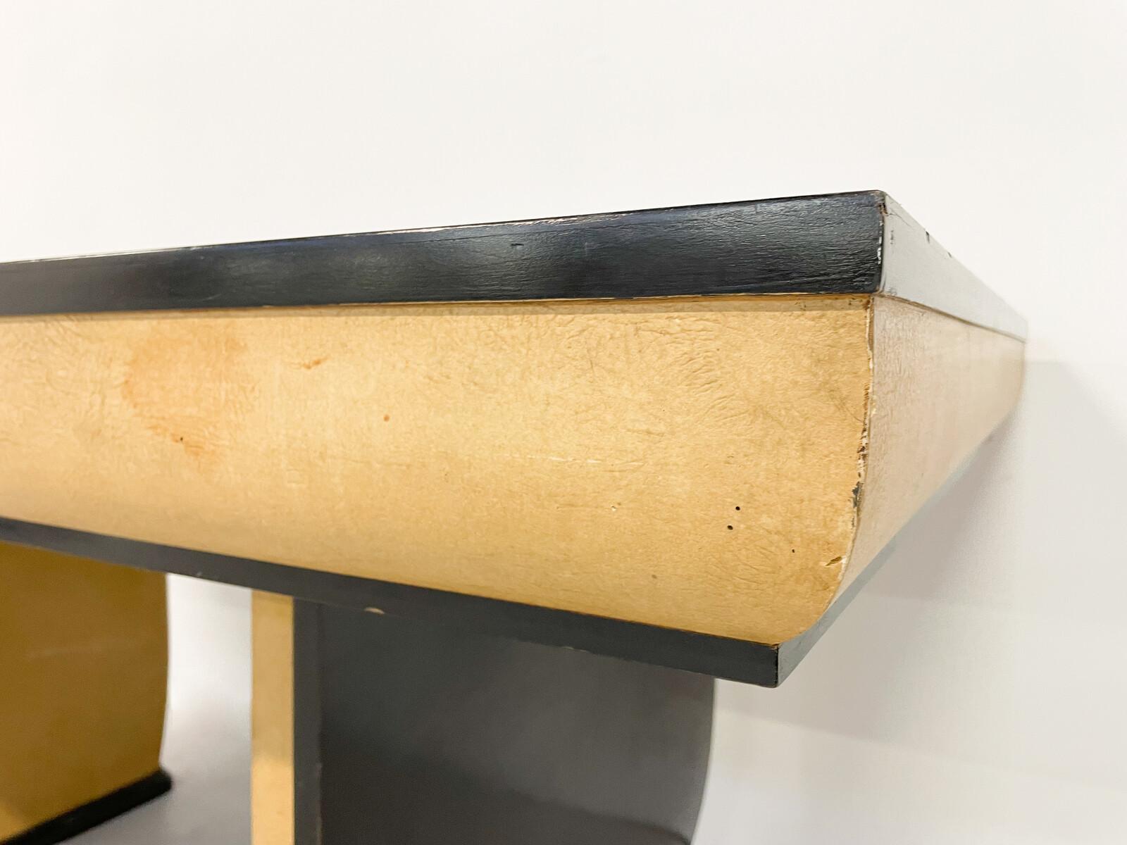 Wood Mid-Century Modern Desk/ Table by Borsani, Italy, 1950s For Sale