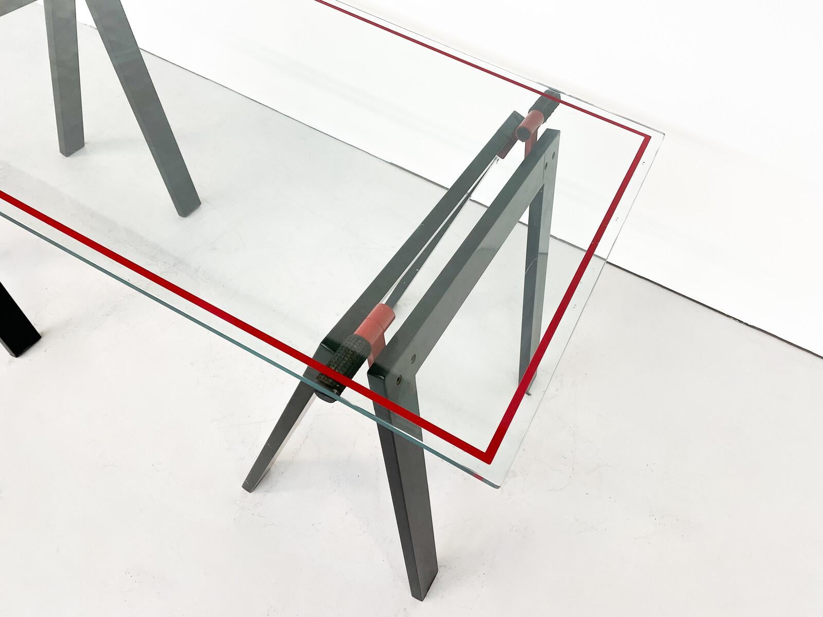 Italian Mid-Century Modern Desk/Table by Gae Aulenti for Zanotta, Italy, 1970s For Sale