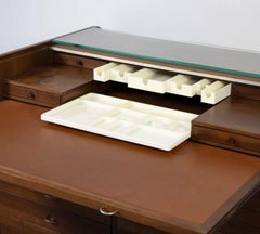 Mid-Century Modern Desk Table by Gianfranco Frattini for Bernini, Italy, 1960s