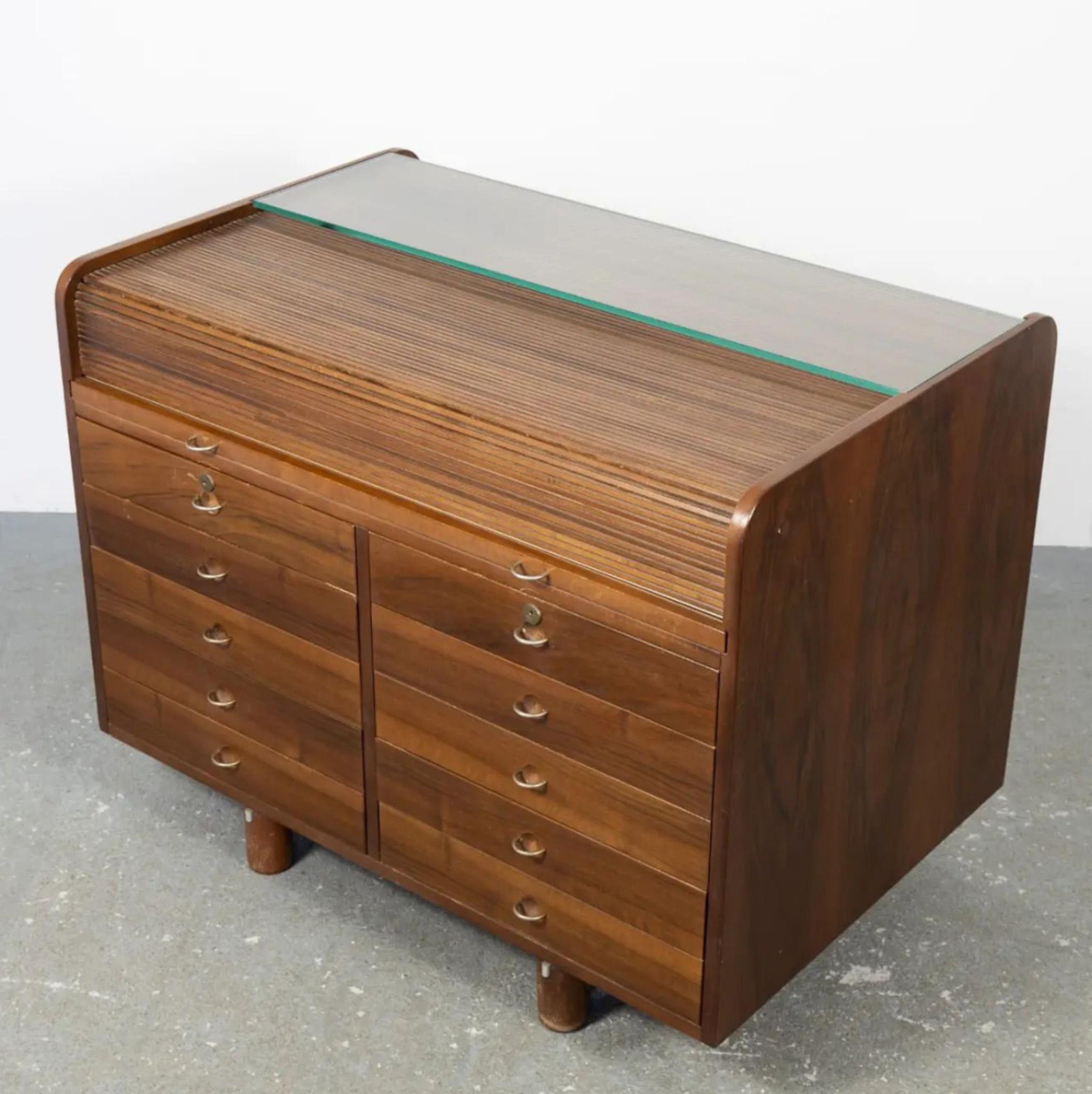Italian Mid-Century Modern Desk Table by Gianfranco Frattini for Bernini, Italy, 1960s For Sale