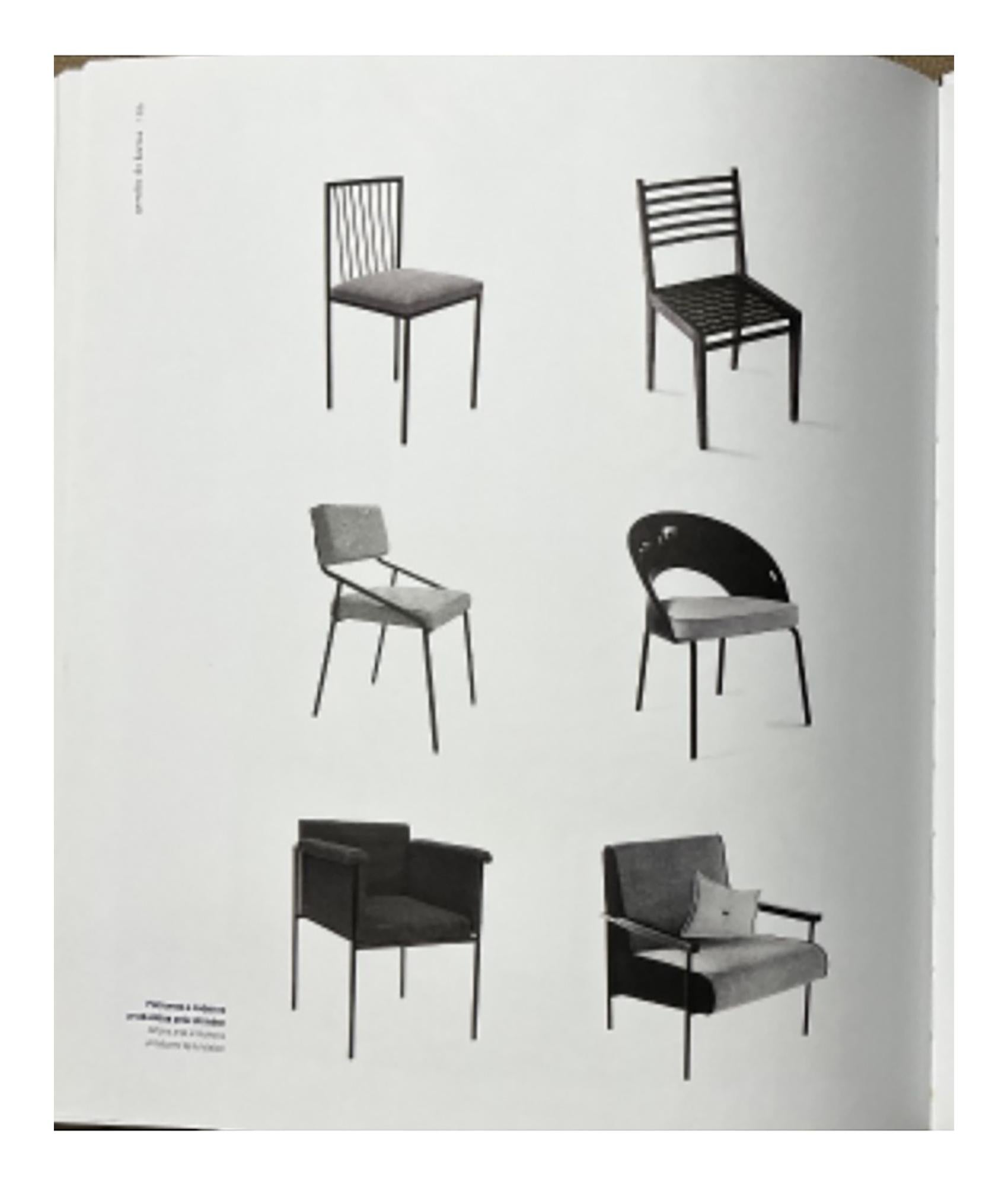 Mid-Century Modern Desk with Armchair by Geraldo de Barros for Unilabor, Brazil For Sale 5