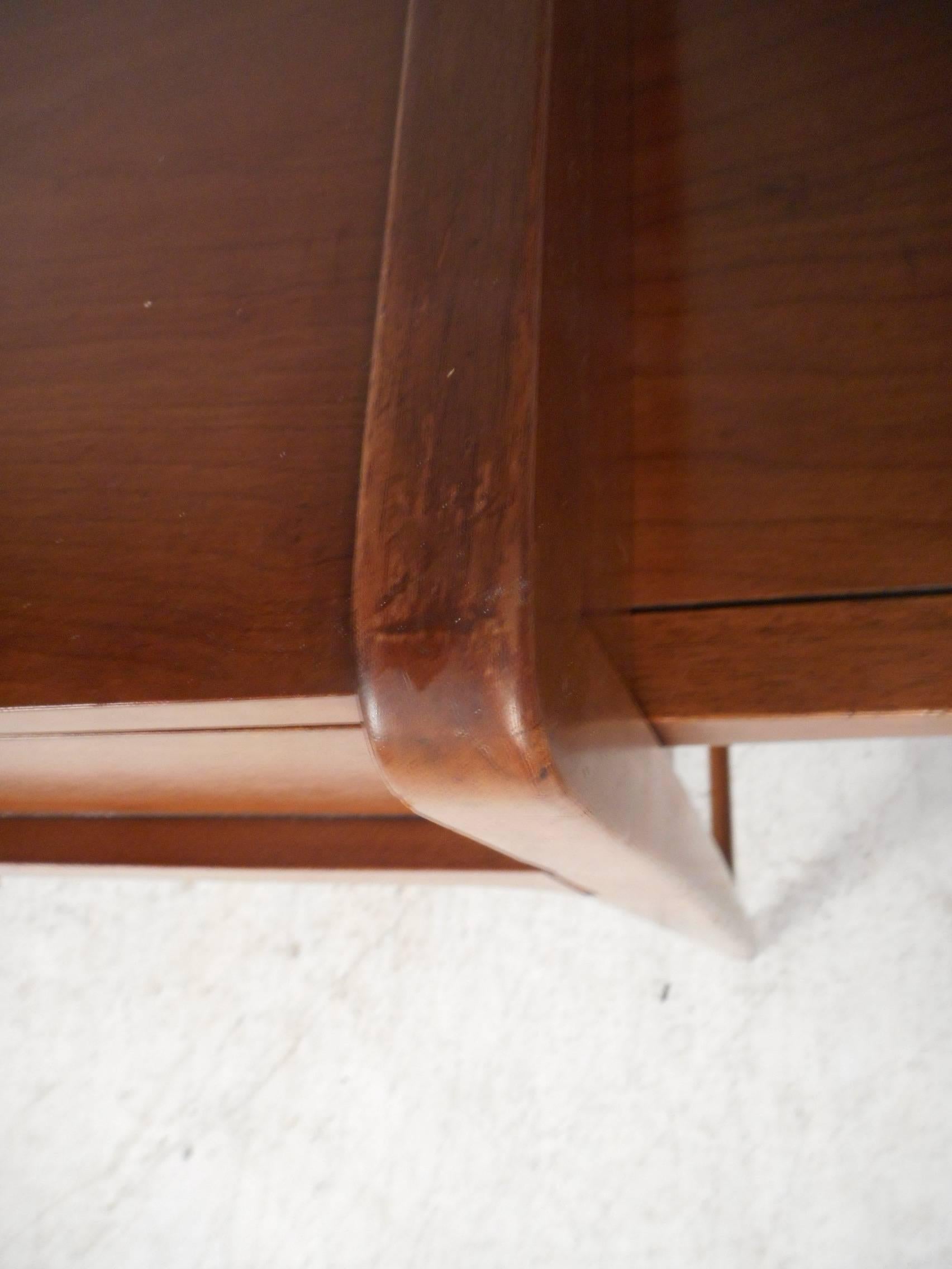 Mid-Century Desk with Side Extension by John Van Koert for Drexel 5