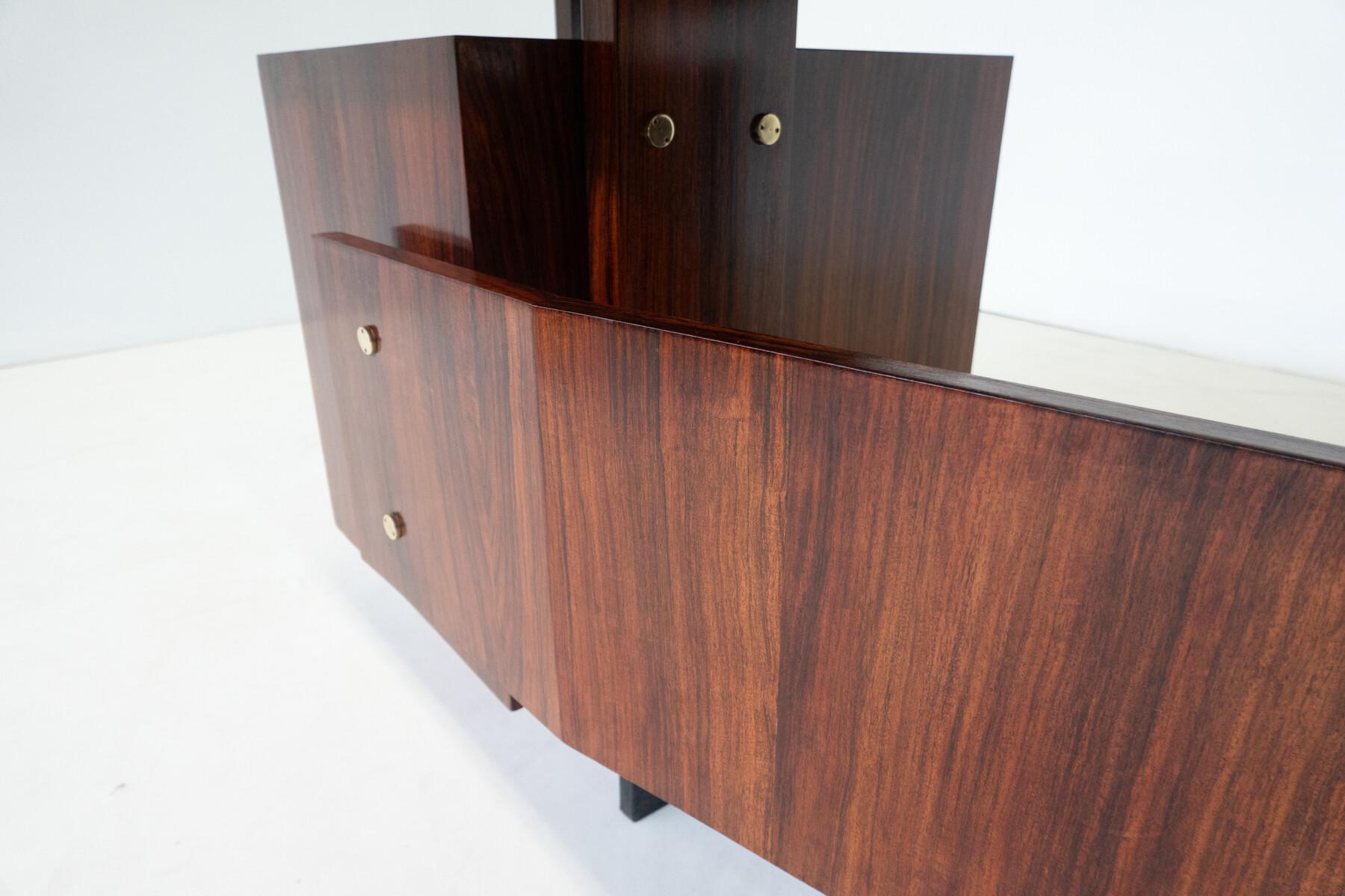 Italian Mid-Century Modern Desk, Wood, Italy, 1960s For Sale