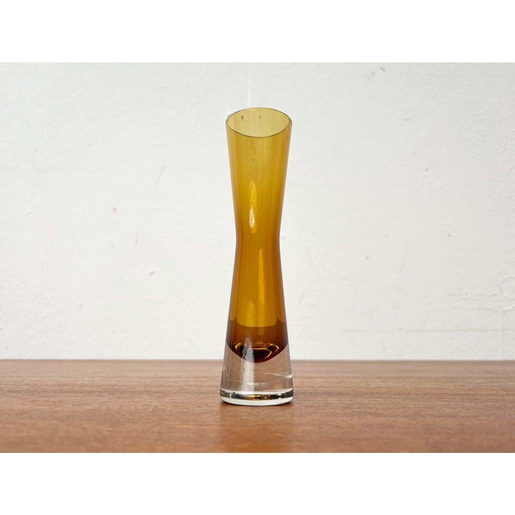 Vaso di vetro Diabolo di Riihimäki Lasi, anni '60, della modernità di metà secolo in vendita 2