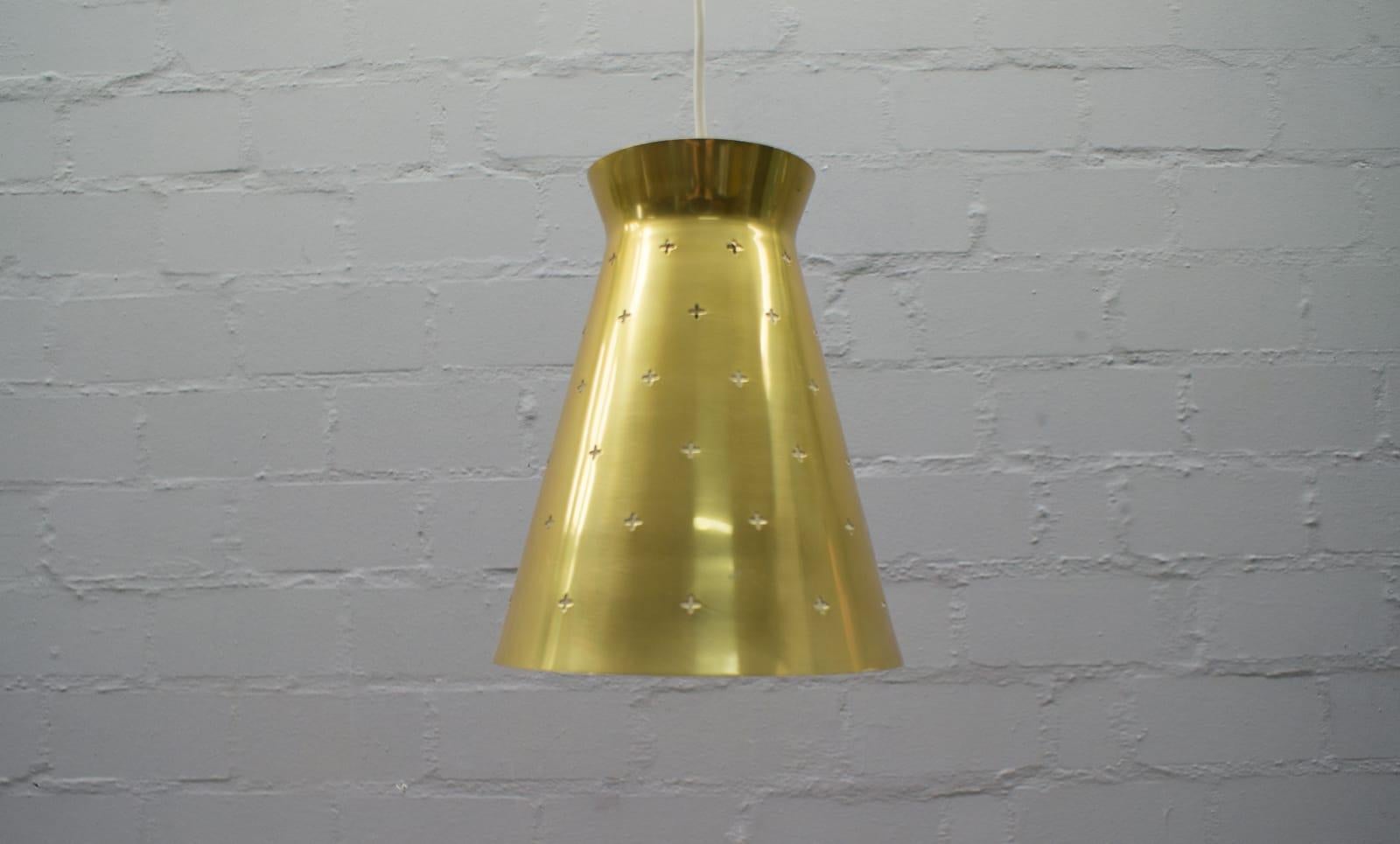 Mid-Century Modern Diabolo Pendant Lamp by Hillebrand, 1950s, Germany In Good Condition For Sale In Nürnberg, Bayern