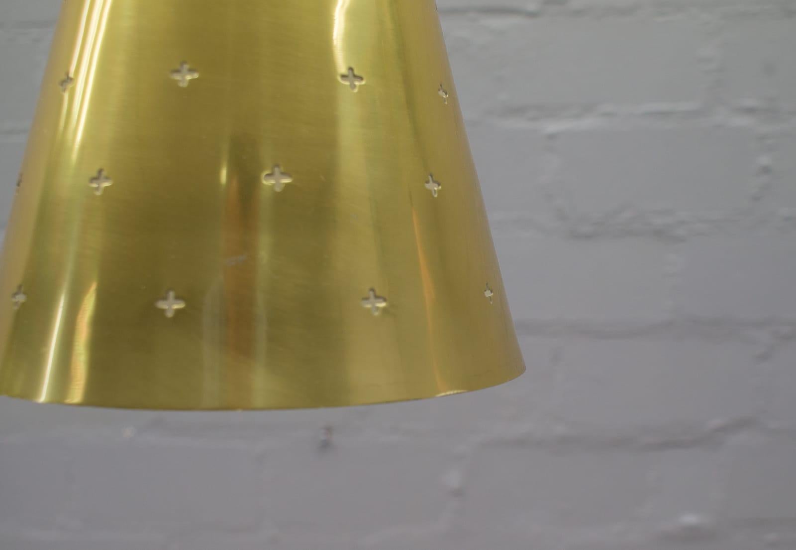 Mid-Century Modern Diabolo Pendant Lamp by Hillebrand, 1950s, Germany For Sale 1