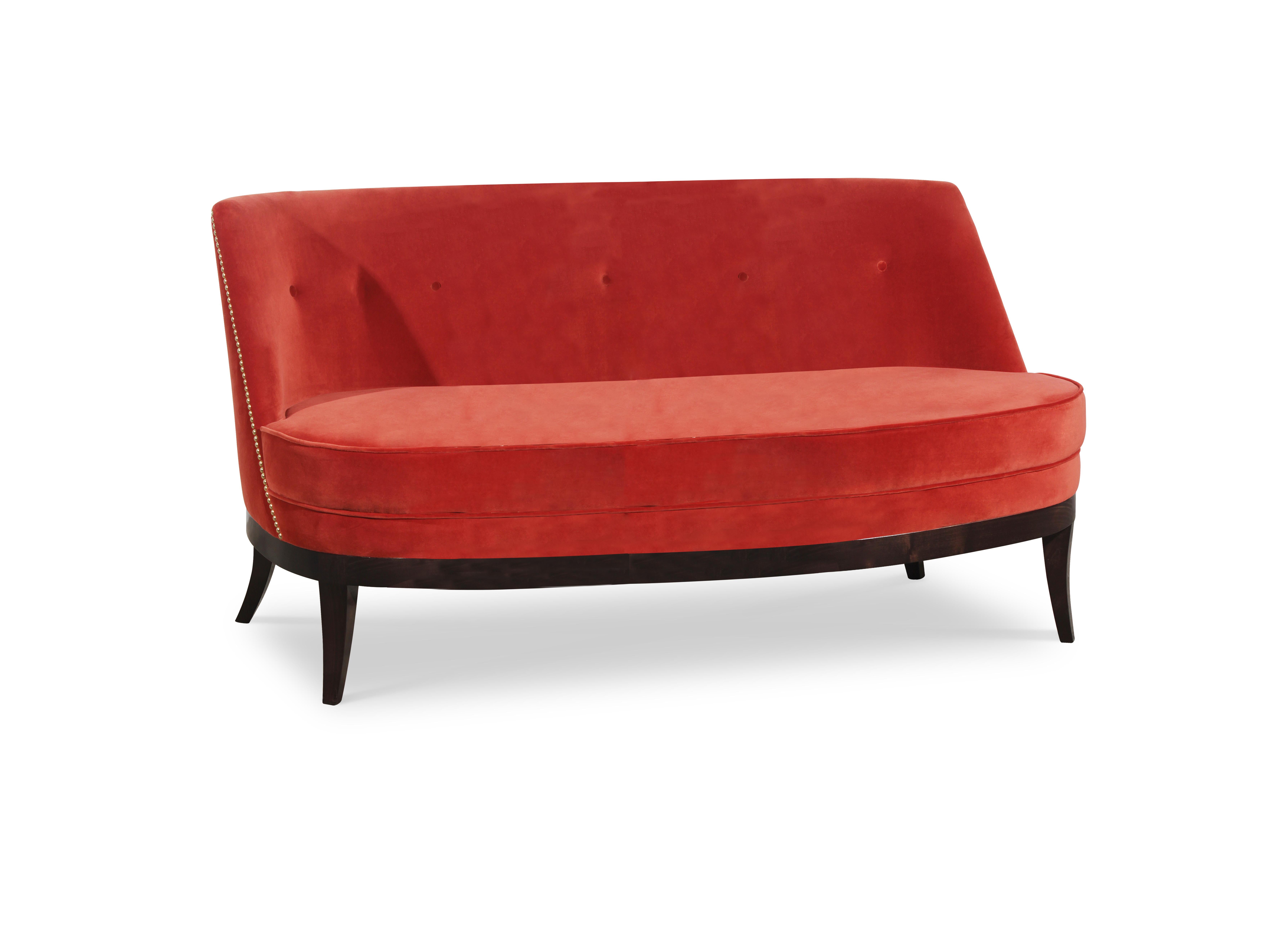 Debbie Reynolds was a 1950s legendary Hollywood star known for her glamour, versatility and humanitarian work. She was a woman of great strength and perseverance. Inspired that era’s retro design, the Debbie Mid-Century Modern sofa combines the best