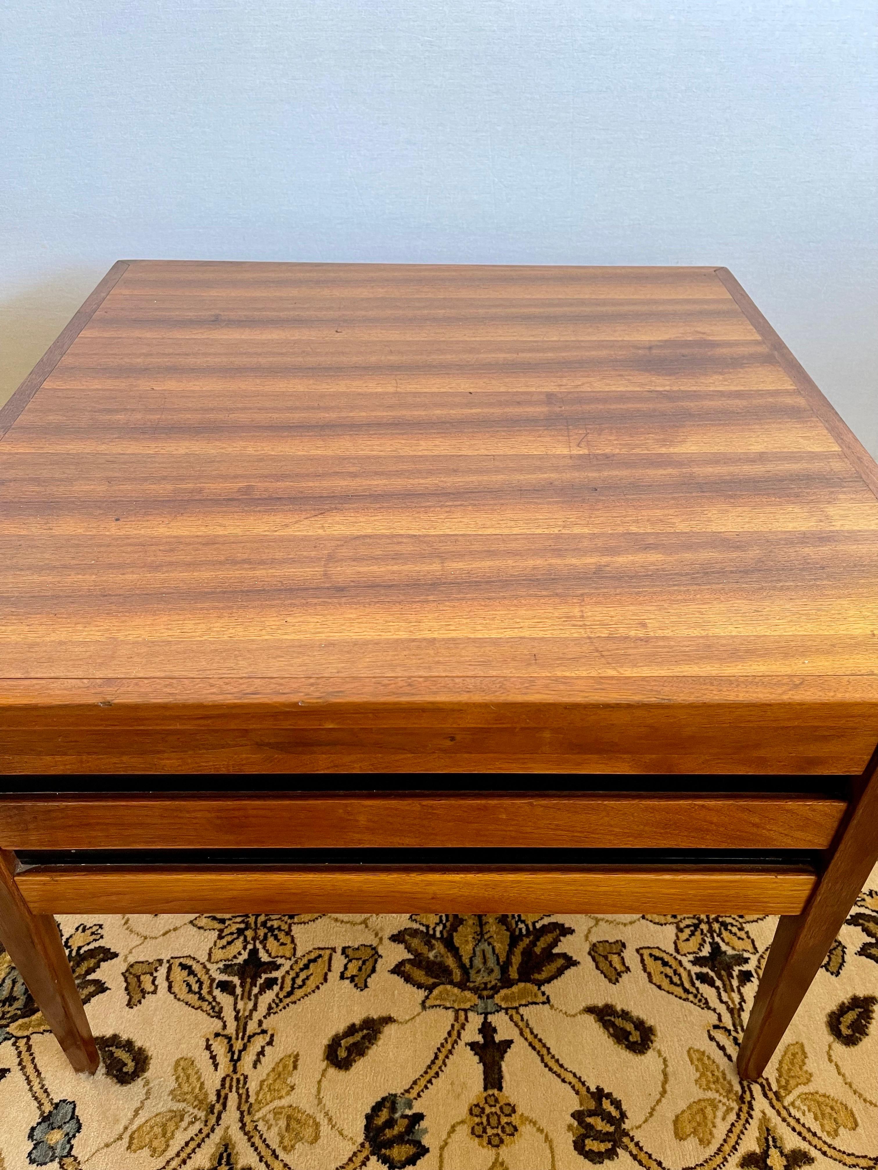 Mid-Century Modern Dillingham Esprit End Table Designed by Merton Gershun 1