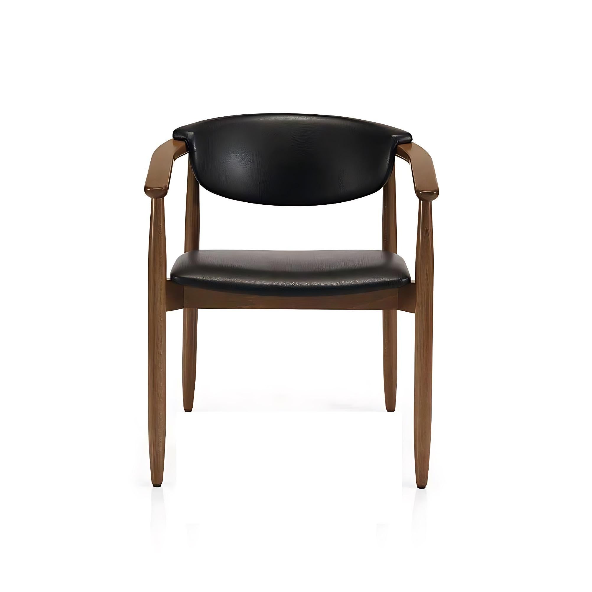 Moderner Esszimmer-Sessel aus der Jahrhundertmitte (Portugiesisch) im Angebot