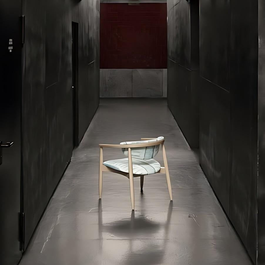 Moderner Esszimmer-Sessel aus der Jahrhundertmitte im Angebot 2