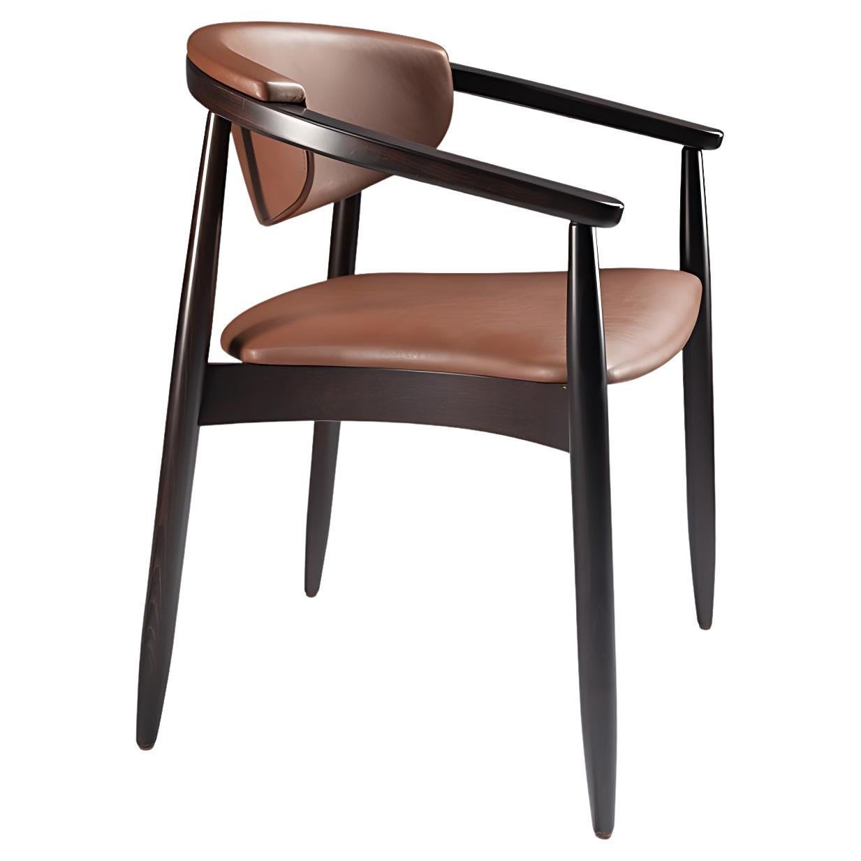 Moderner Esszimmer-Sessel aus der Jahrhundertmitte im Angebot