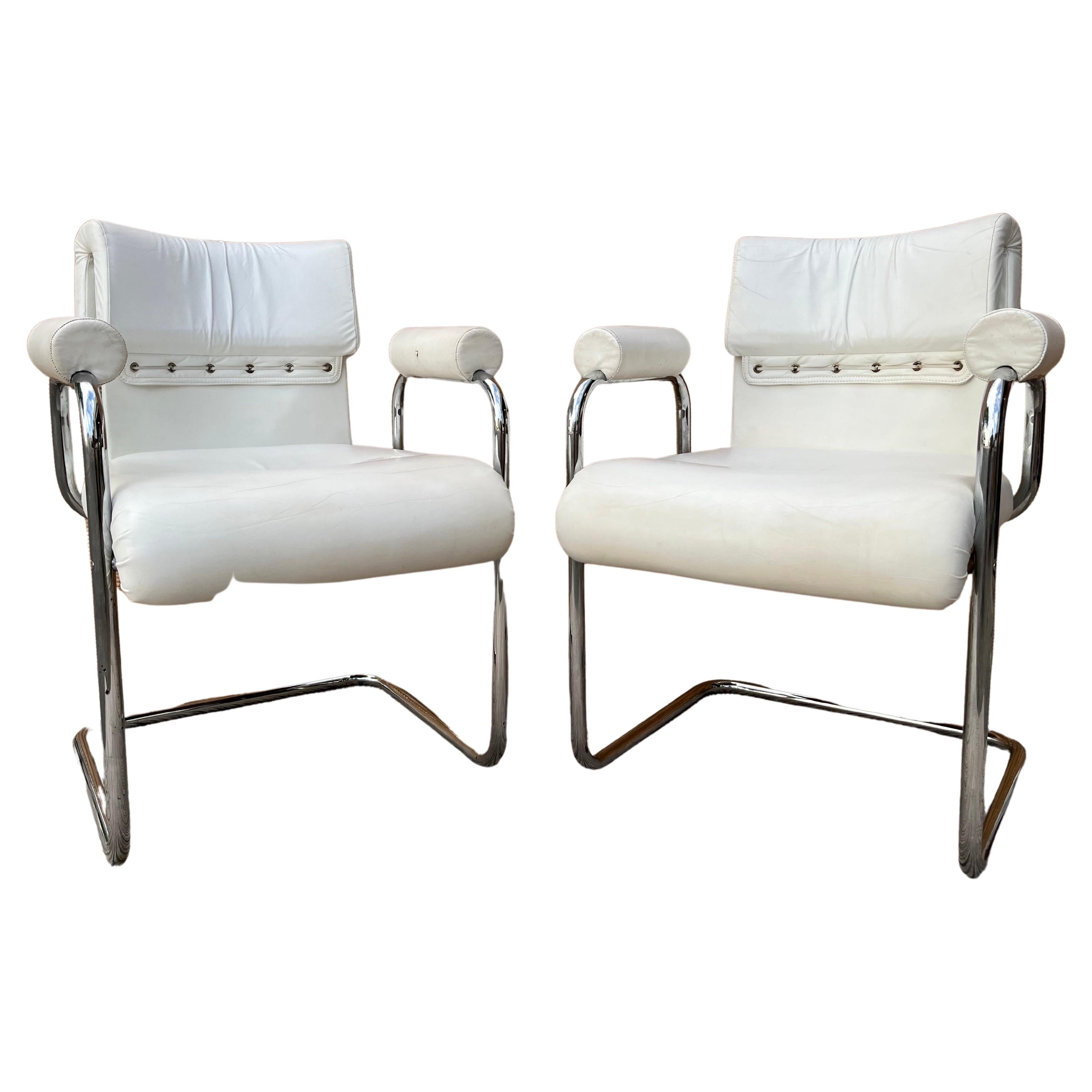 Mid-Century Modern Dining Armchairs by I4Mariani for the Pace Collection For Sale