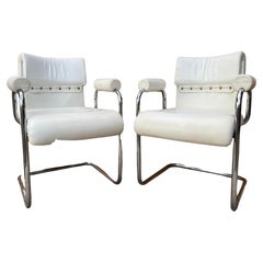 Mid-Century Modern Dining Armchairs by I4Mariani for the Pace Collection