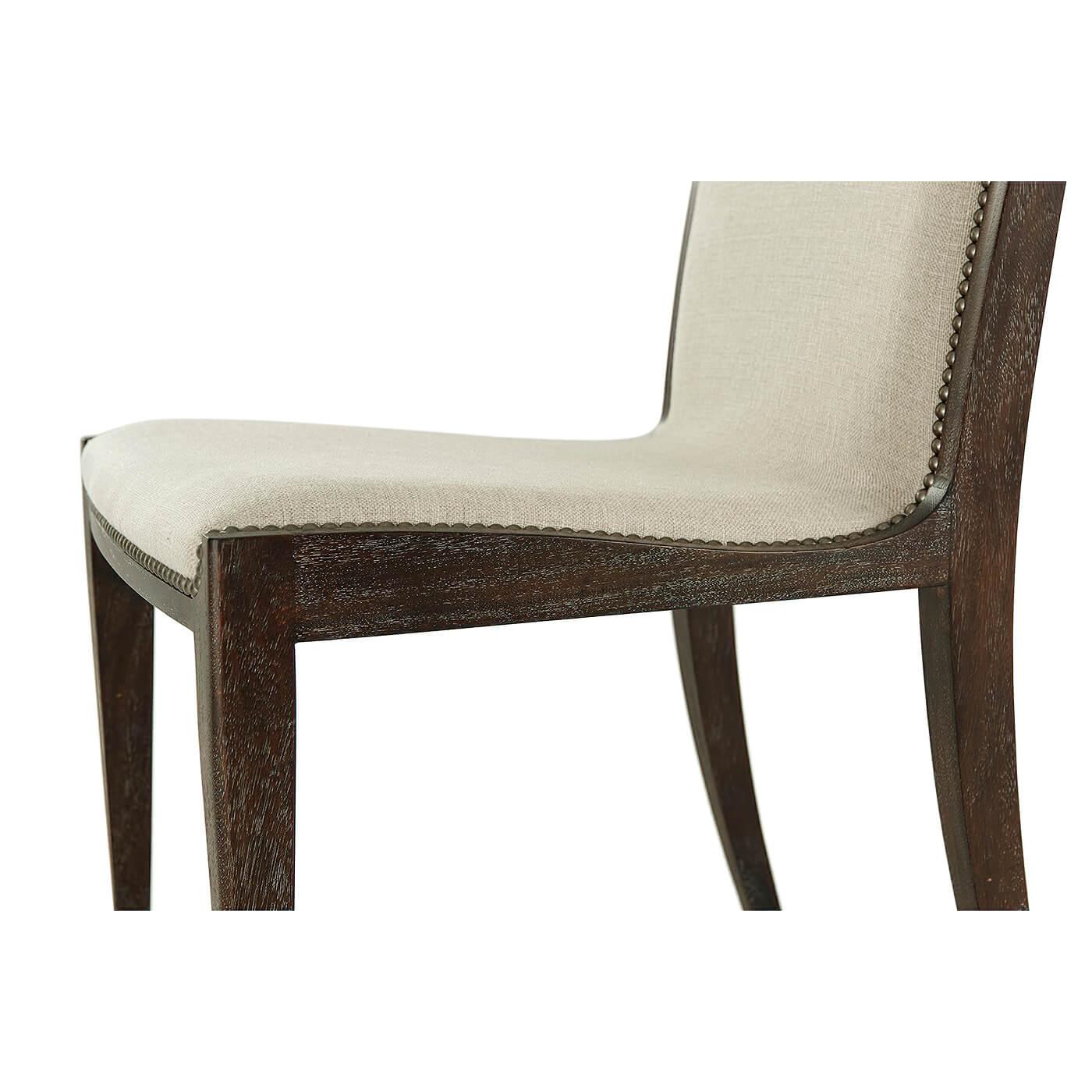 Contemporary Mid-Century Modern Dining Chair For Sale