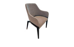 Mid-Century Modern Dining Chair In Glossy/Matte Lacquer with Custom Finishes
