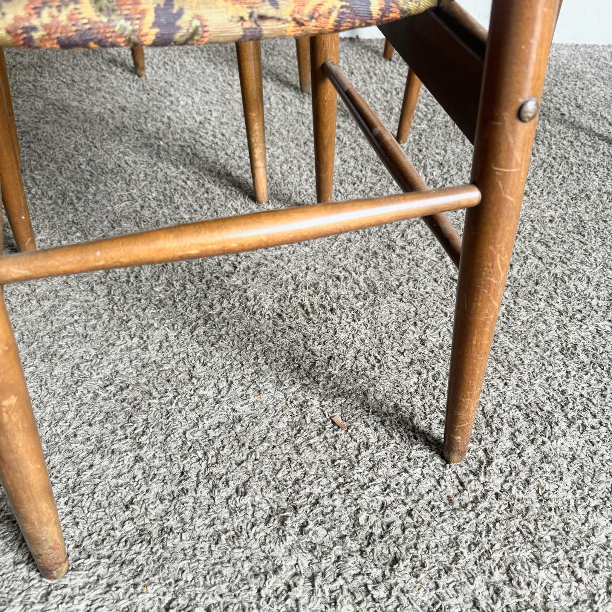 Mid Century Modern Dining Chairs ‚ÄúRoomates‚Äù by Baumritter - Set of 4 3