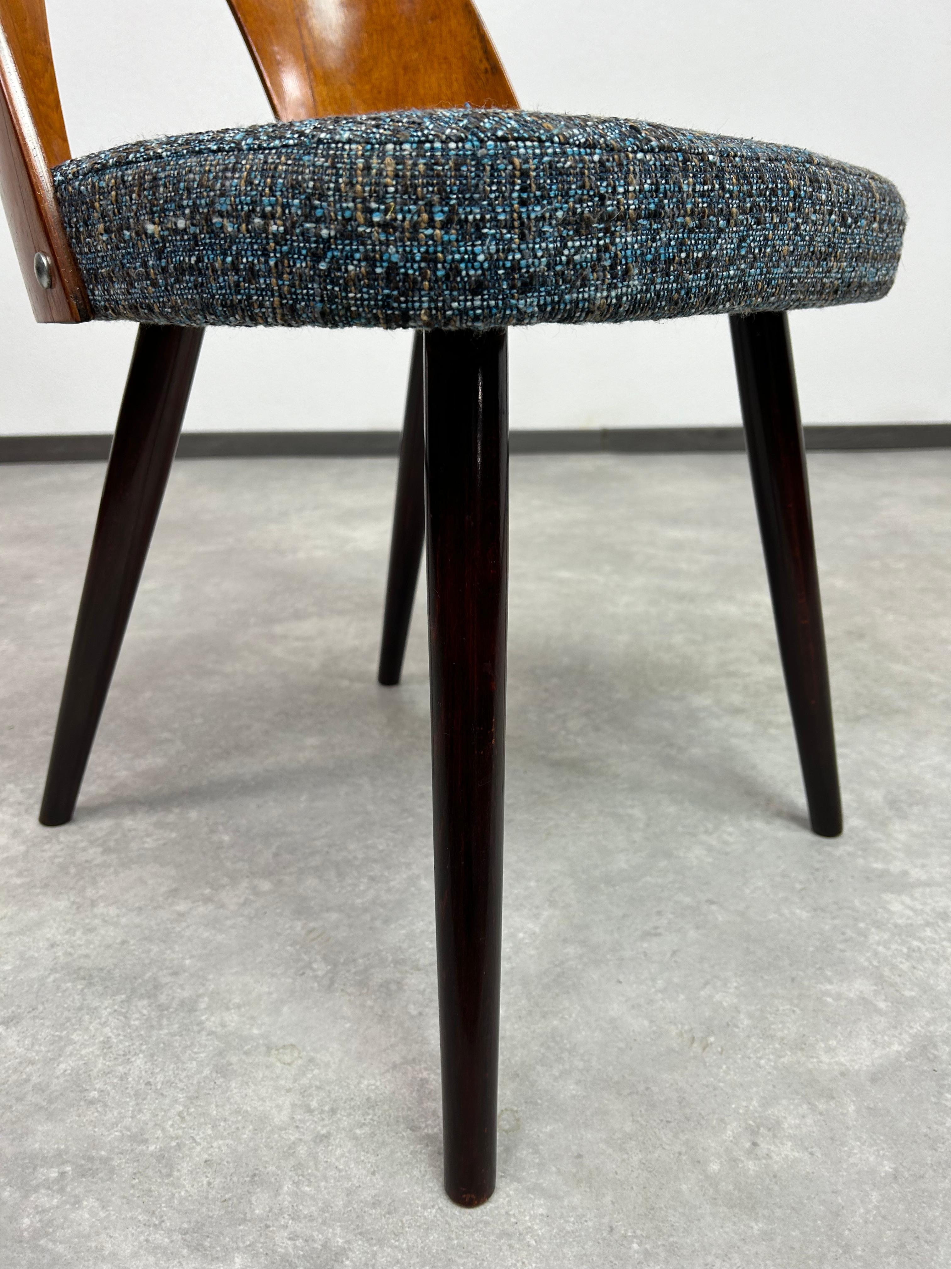 Mid-20th Century Mid-century modern dining chairs by Antonín Šuman for Tatra nábytok Pravenec For Sale