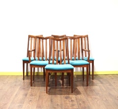 Mid-Century Modern Dining Chairs by G Plan Brasilia x 6