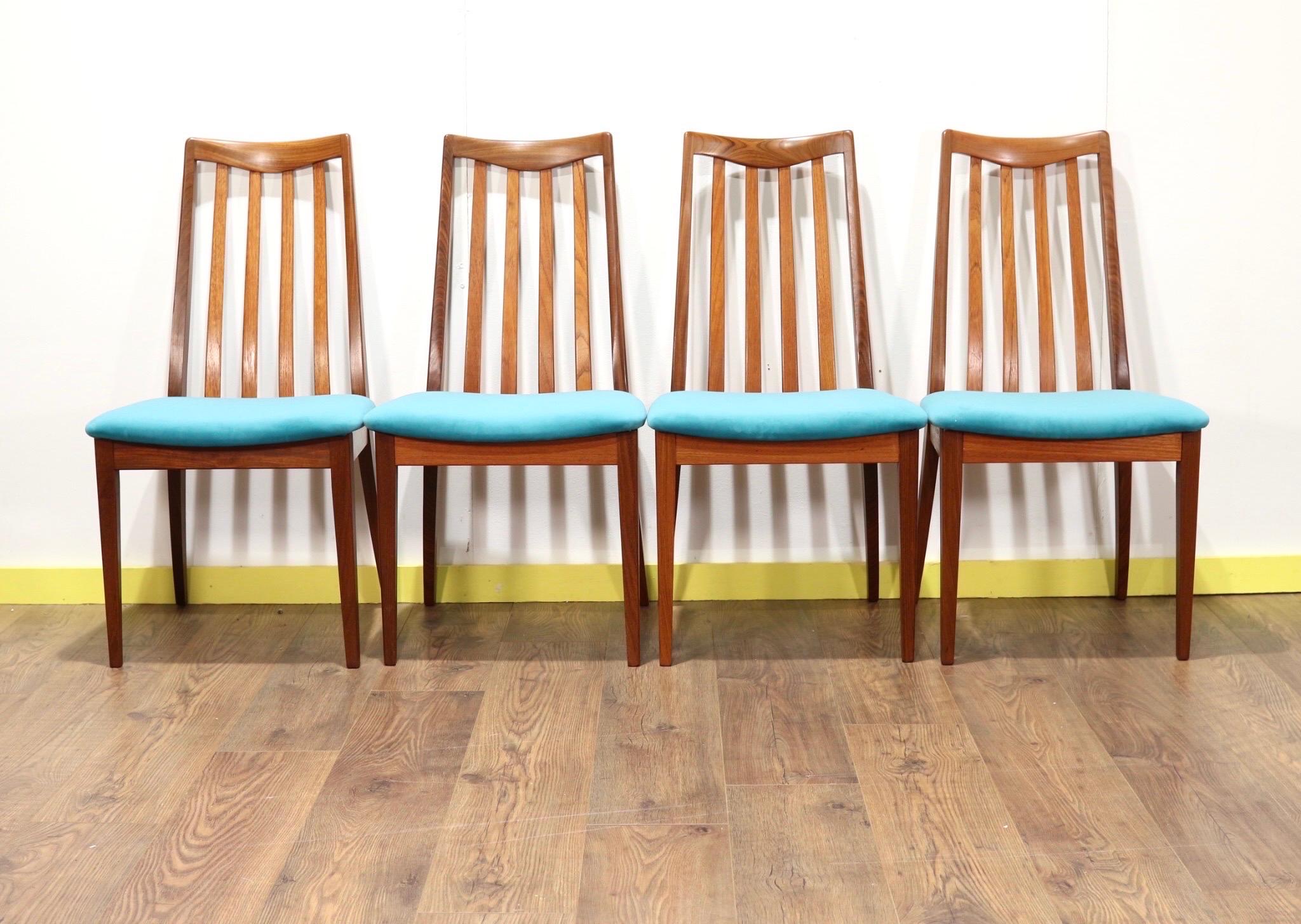 Mid-Century Modern Dining Chairs by G Plan Brasilia x 6 2