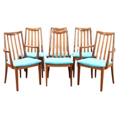 Retro Mid-Century Modern Dining Chairs by G Plan Brasilia x 6