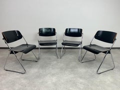 Mid-century modern dining chairs no.614/3 by Klaus Franck for Wilkhahn