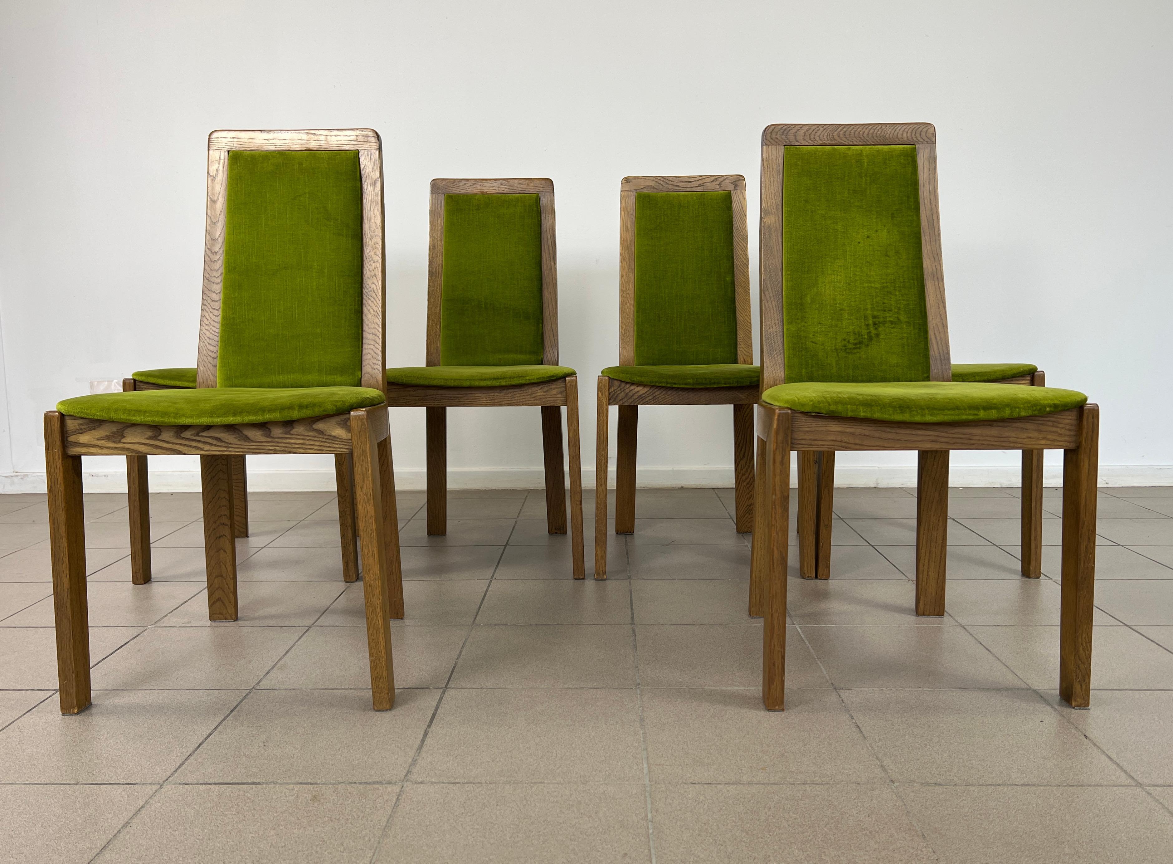 Mid-Century Modern Dining Chairs – Set of 6 (Moderne der Mitte des Jahrhunderts) im Angebot
