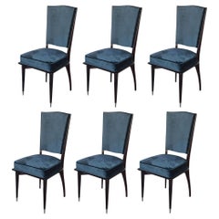 Mid-Century Modern Dining Chairs, Set of 6