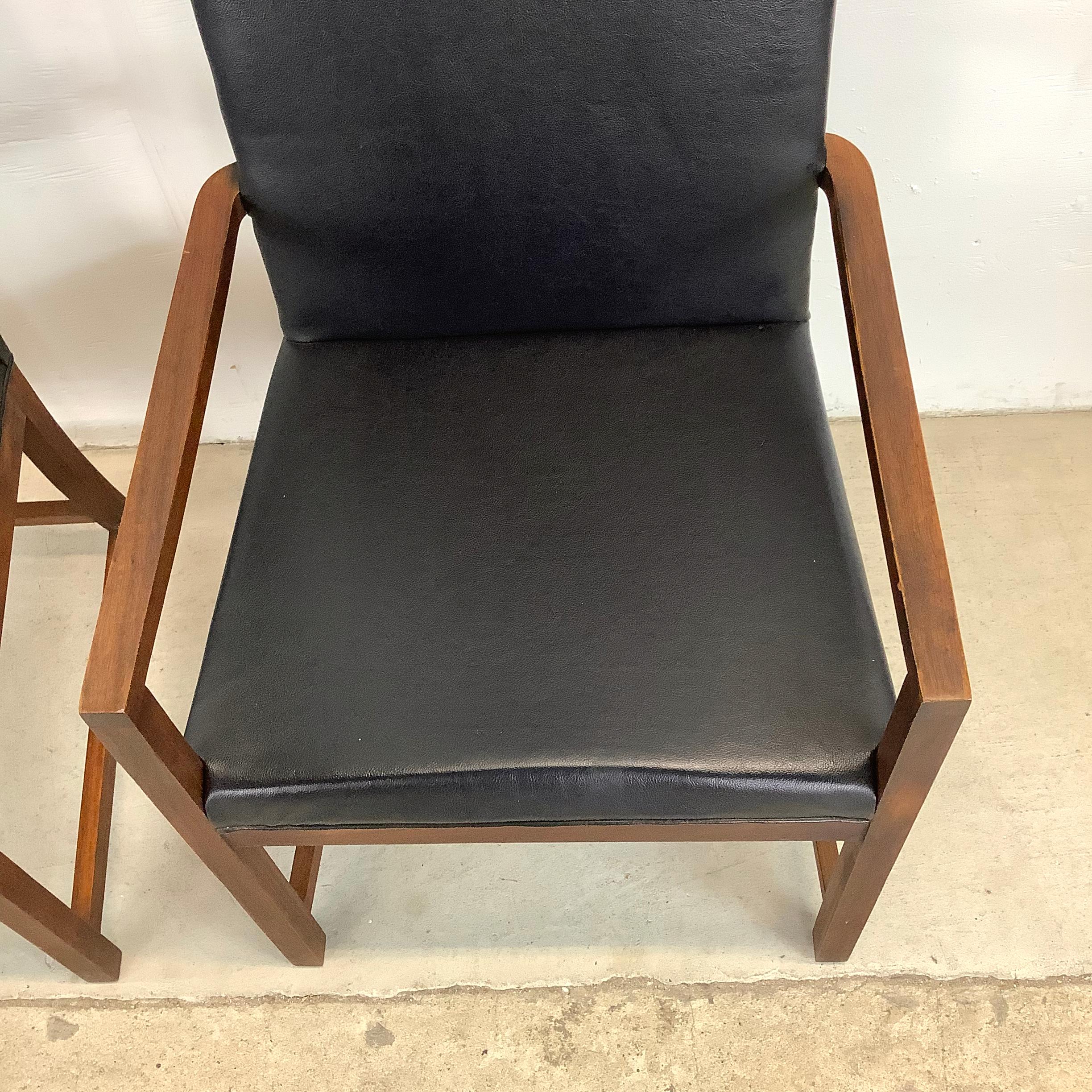 Mid-Century Modern Dining Chairs- Set of 8 9