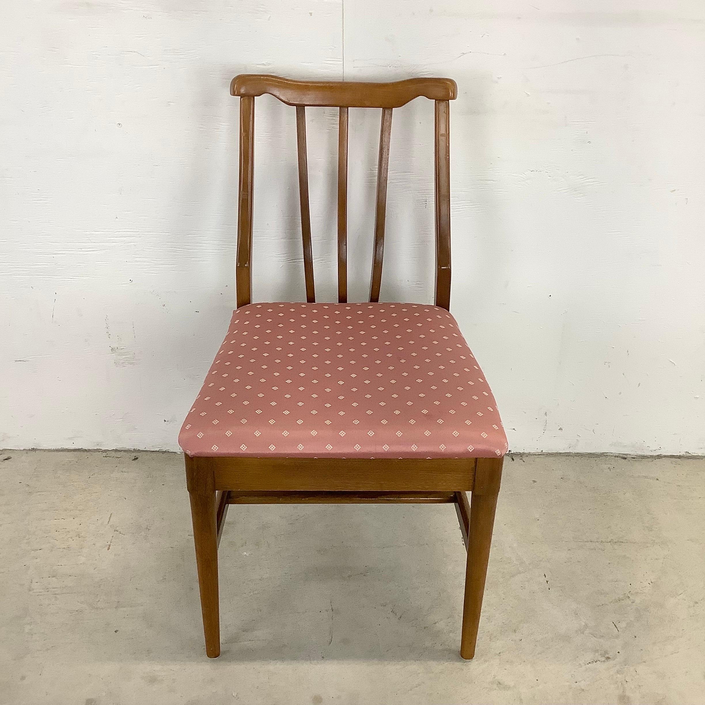 Unknown Mid-Century Modern Dining Chairs- Set of 8