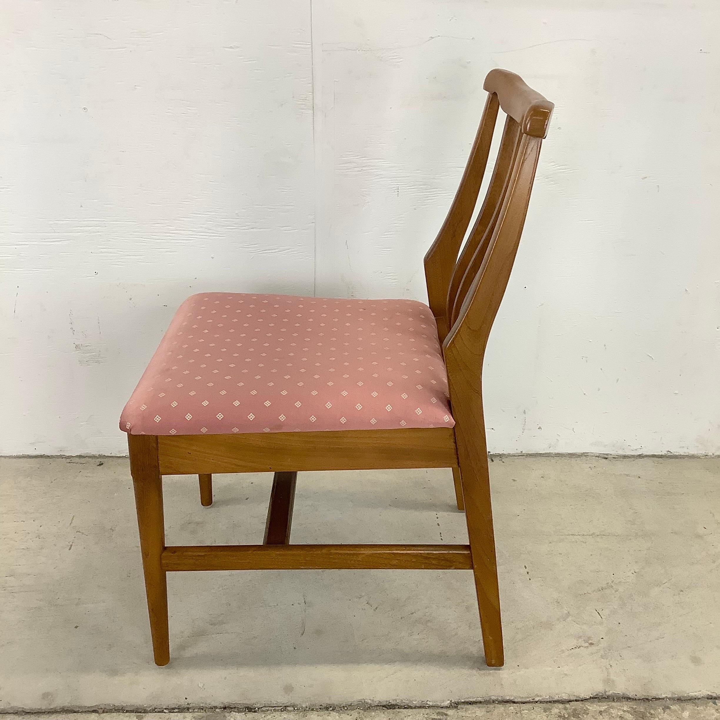 Wood Mid-Century Modern Dining Chairs- Set of 8
