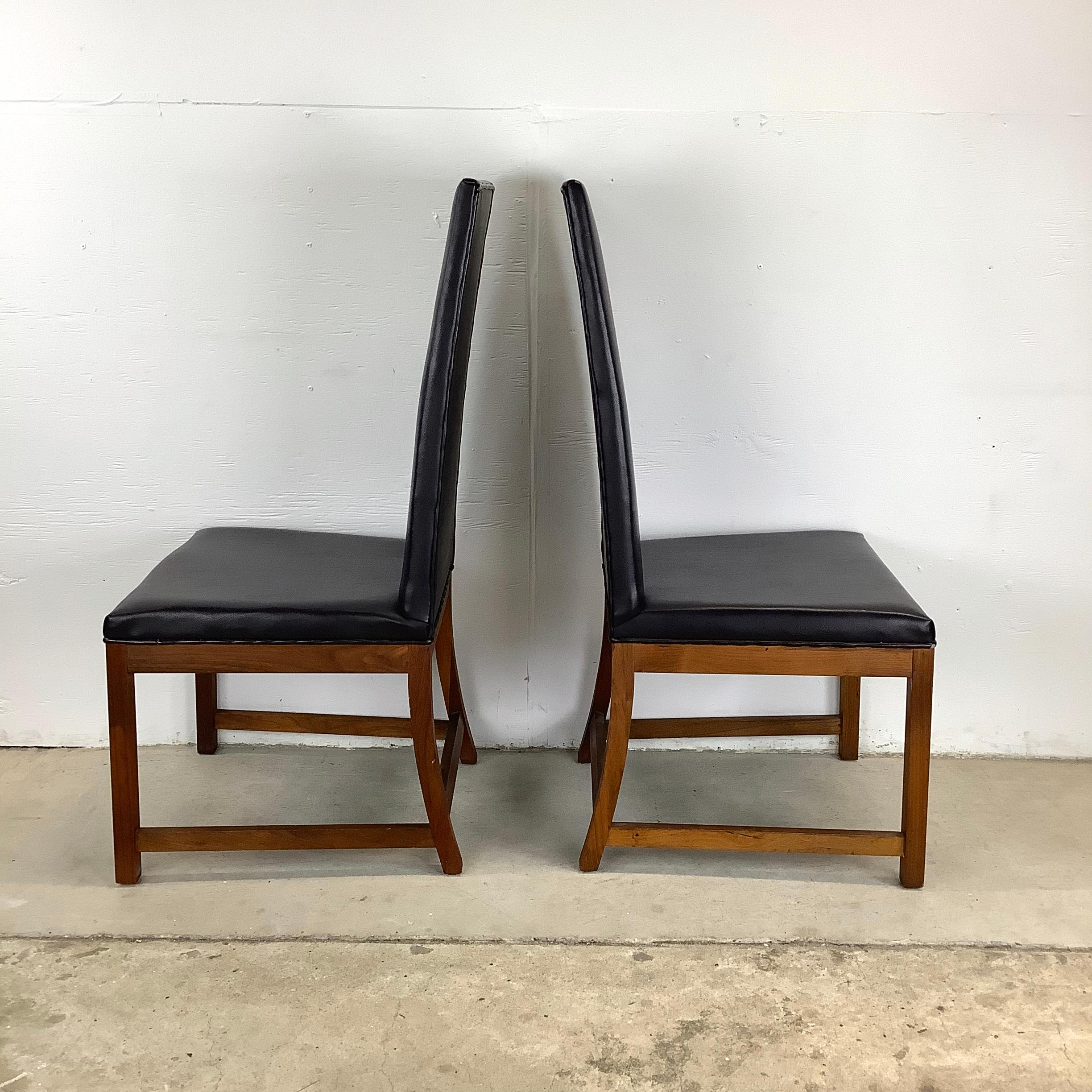 Mid-Century Modern Dining Chairs- Set of 8 1