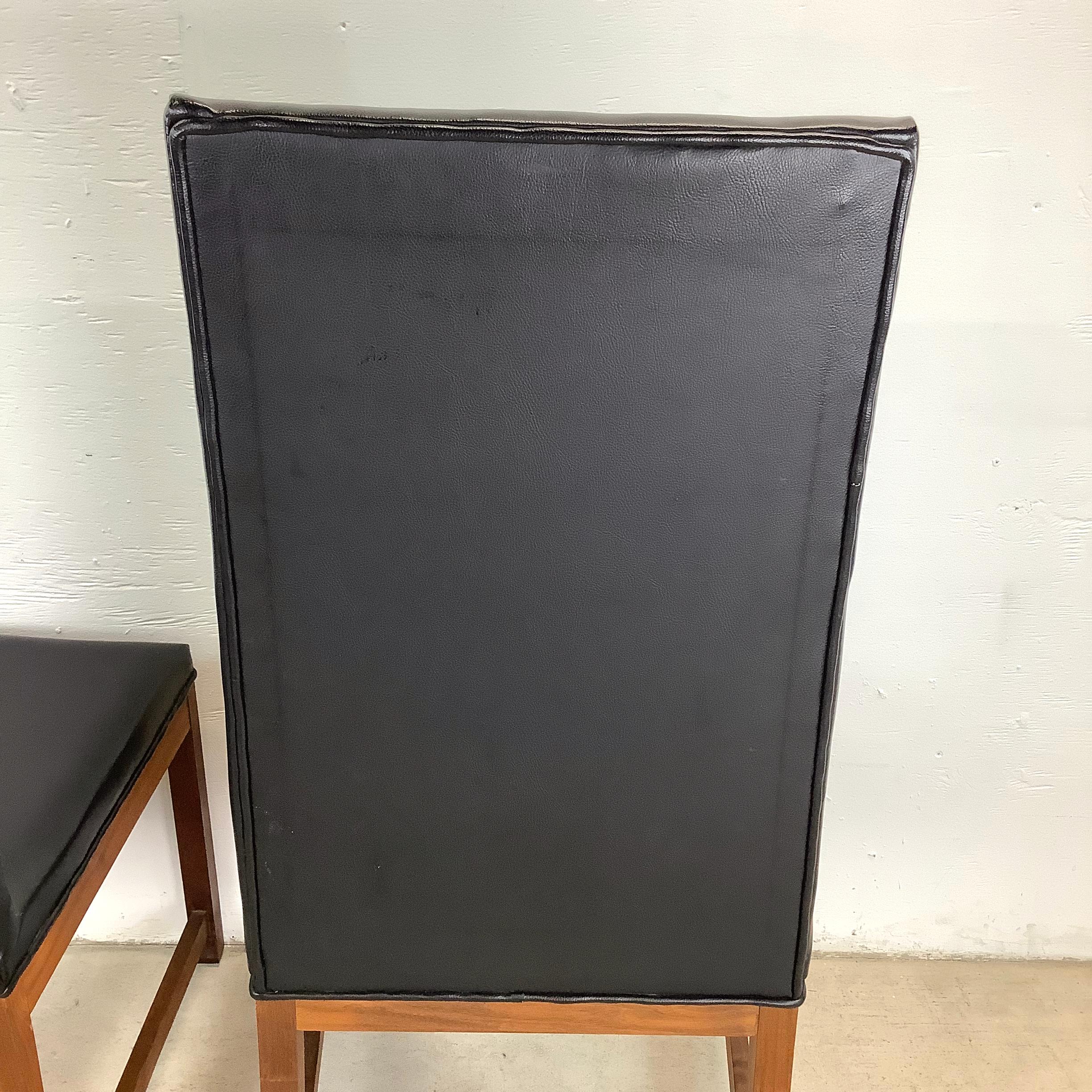 Mid-Century Modern Dining Chairs- Set of 8 2