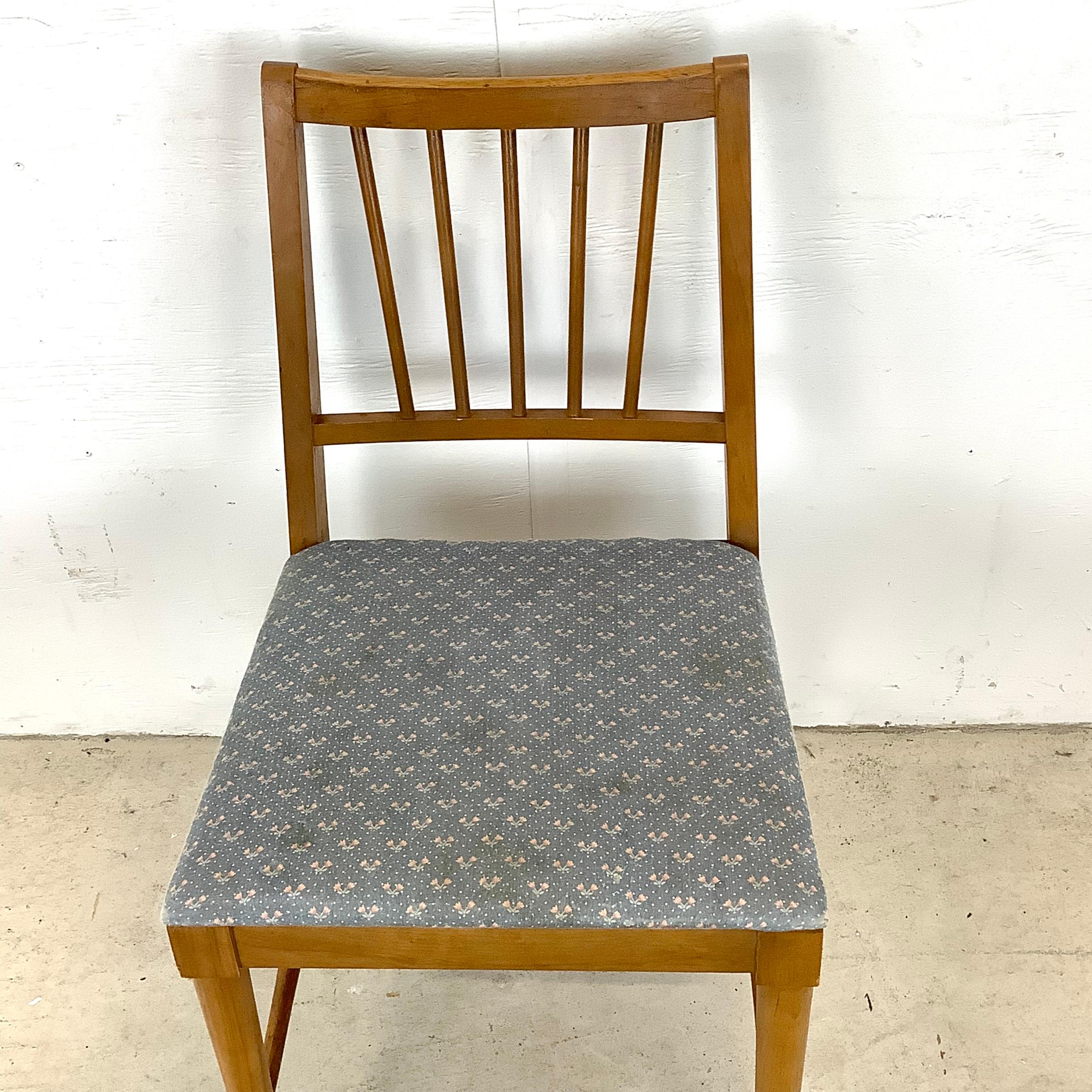 Mid-Century Modern Dining Chairs- Set of Six 5