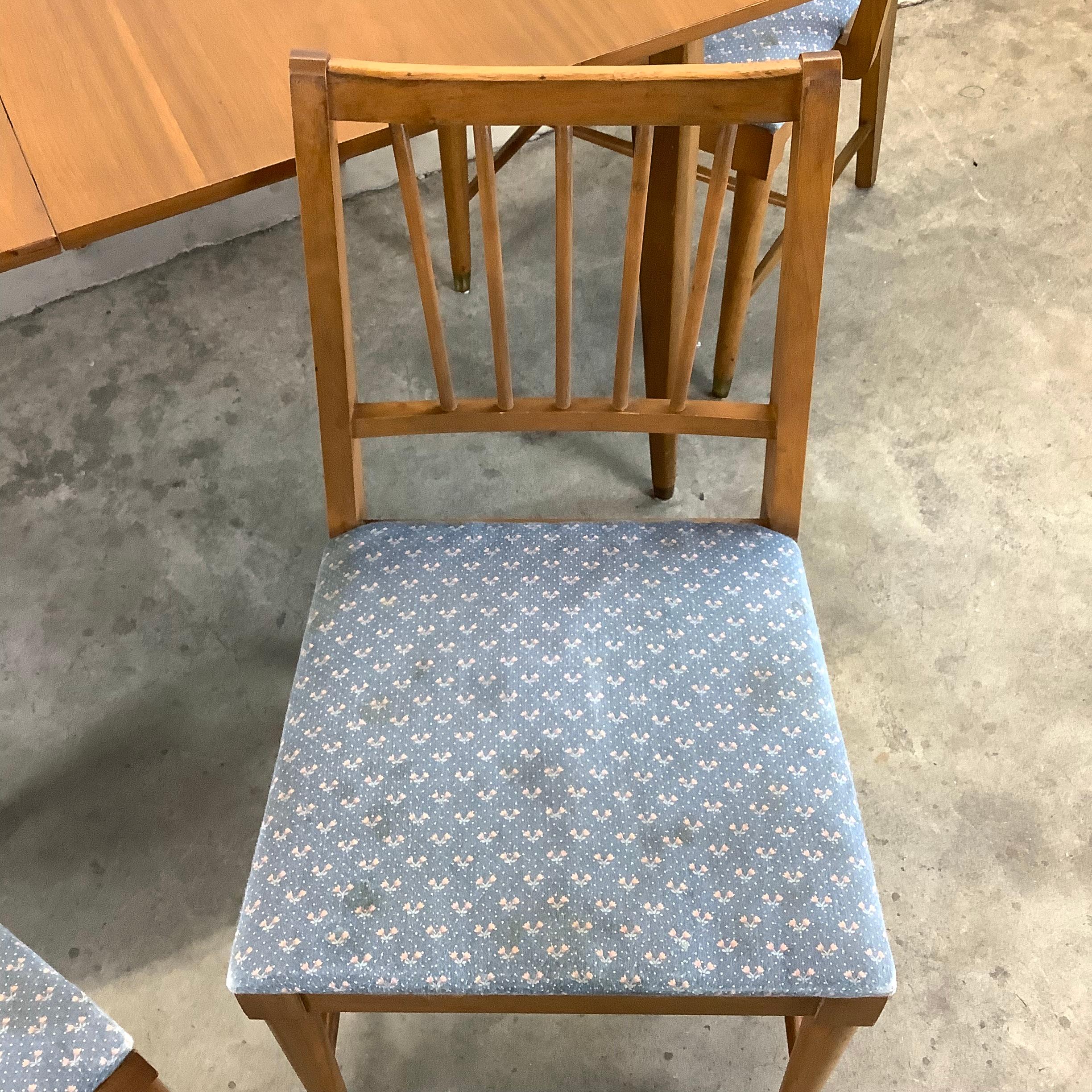 Mid-Century Modern Dining Chairs- Set of Six 6