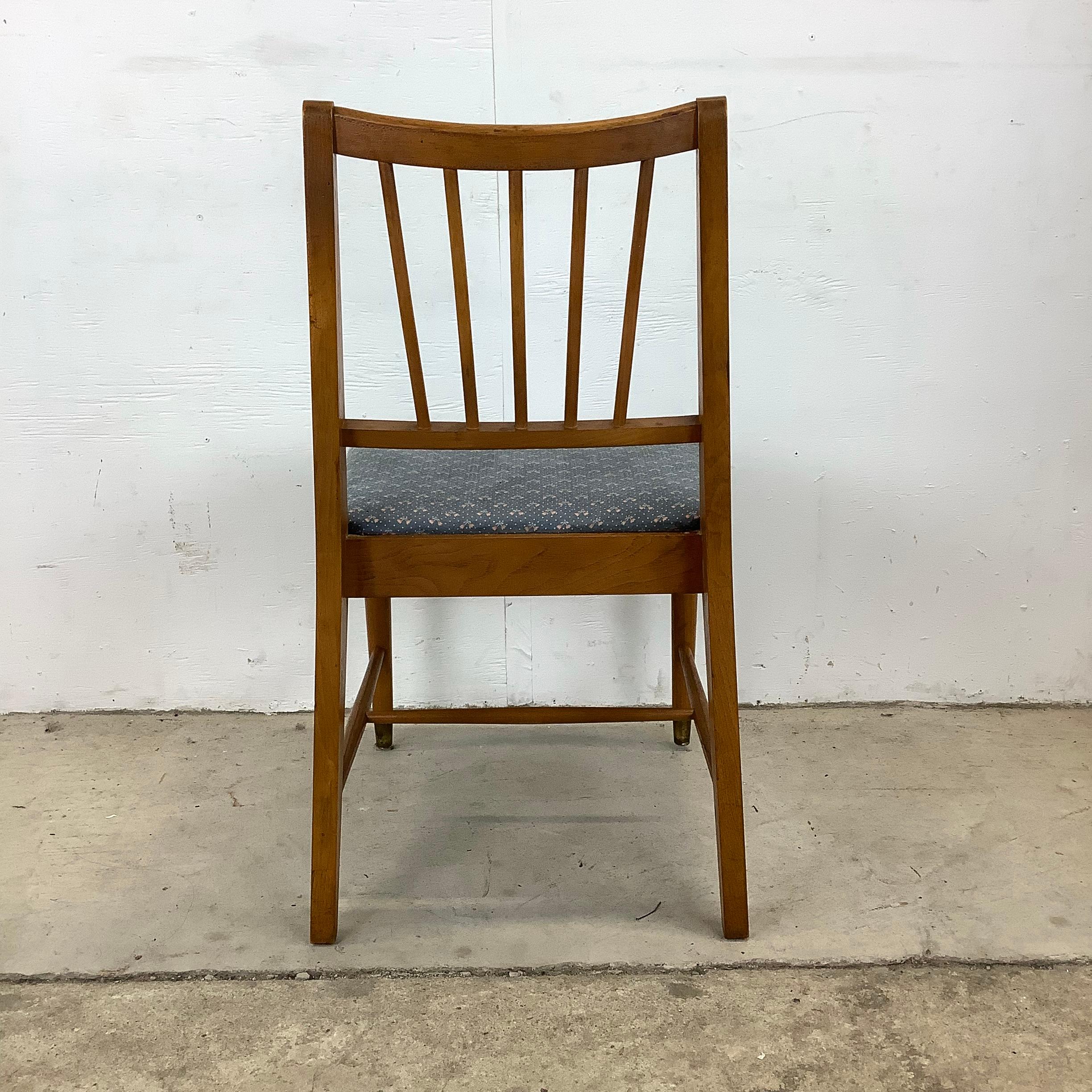 Mid-Century Modern Dining Chairs- Set of Six 1