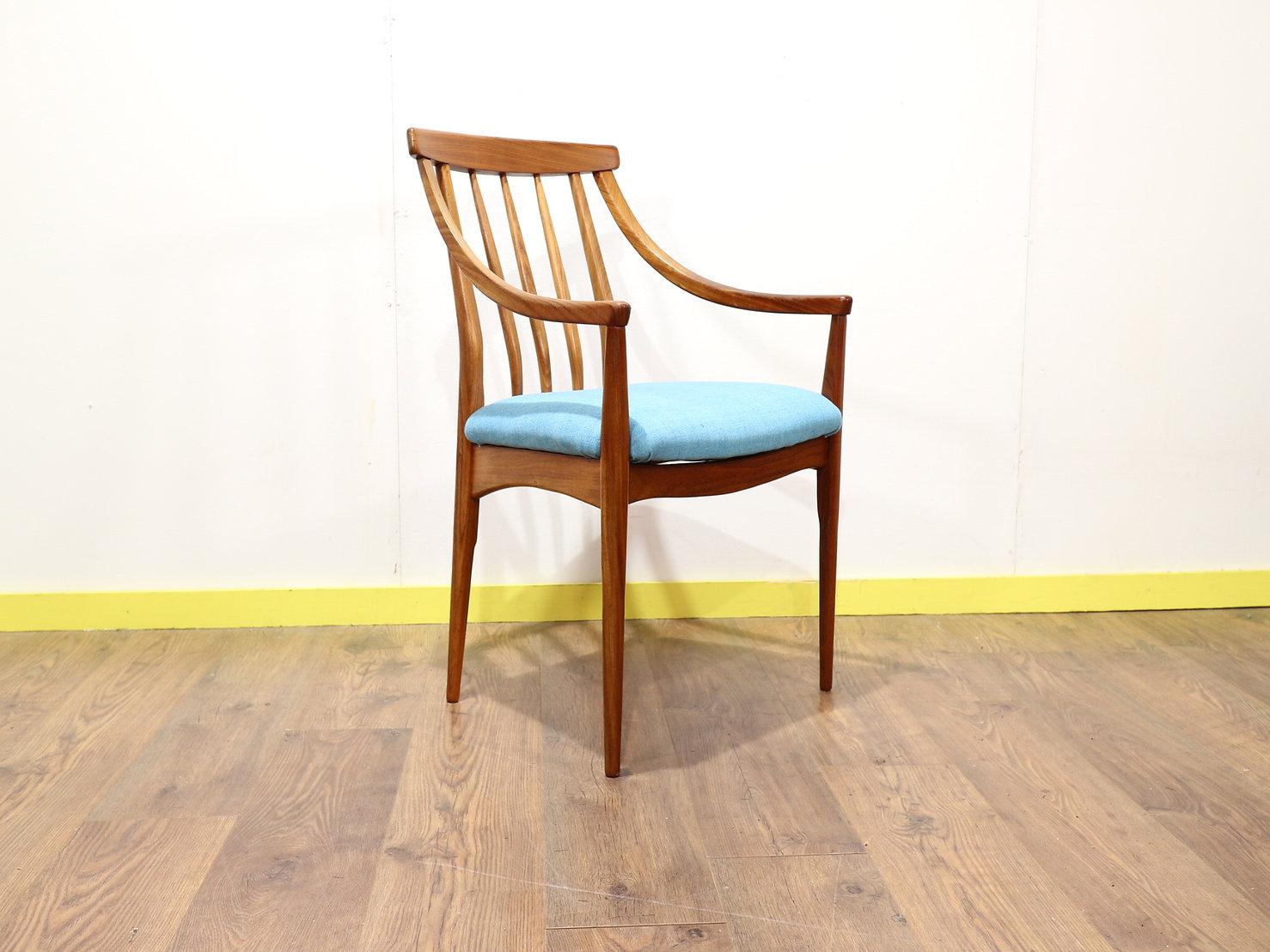 Mid-Century Modern Dining Chairs x 6 by A. Younger 3