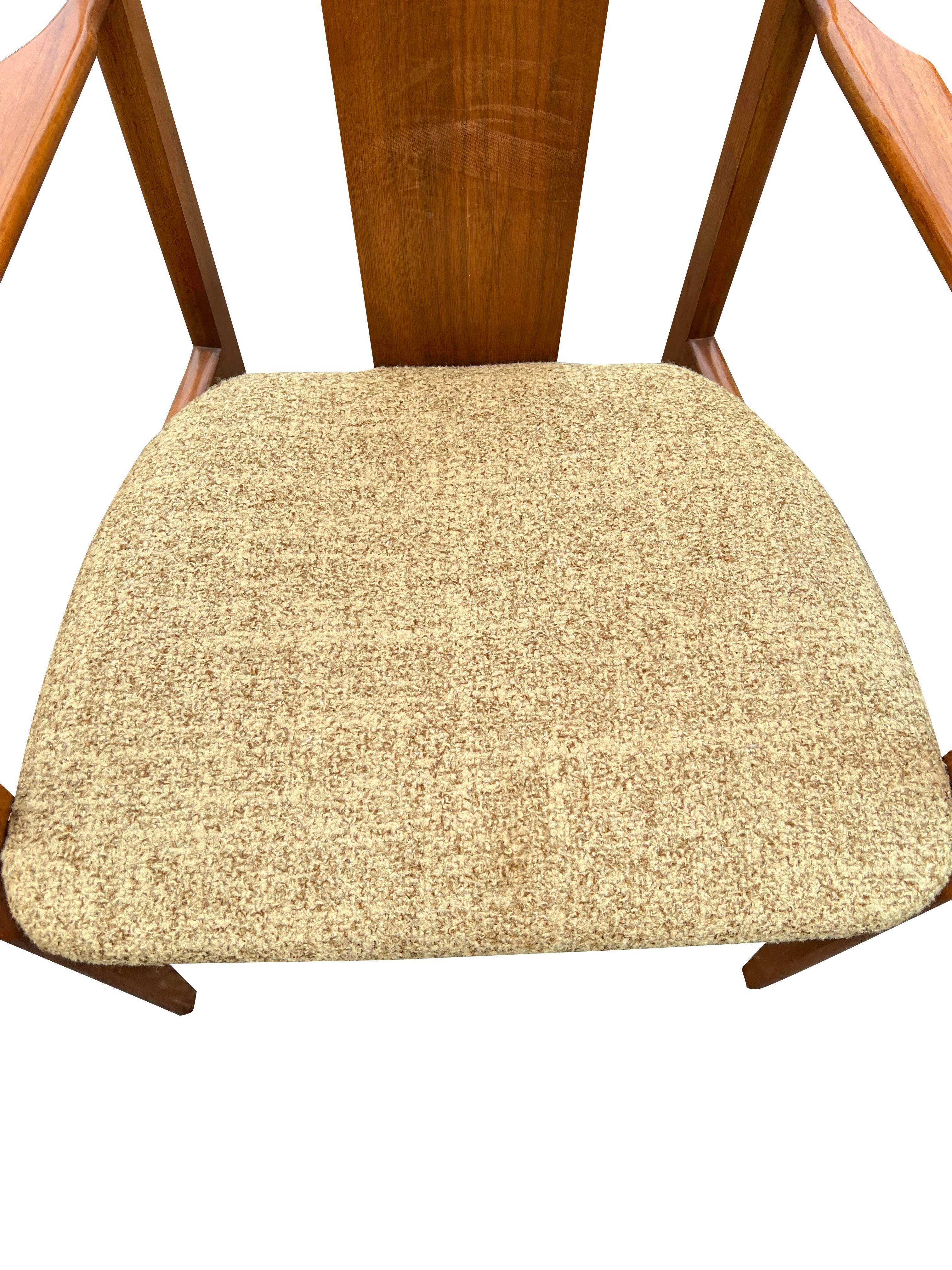 Sillas Flotantes de Comedor Modernas de Mitad de Siglo Juego de 6 mediados del siglo XX en venta