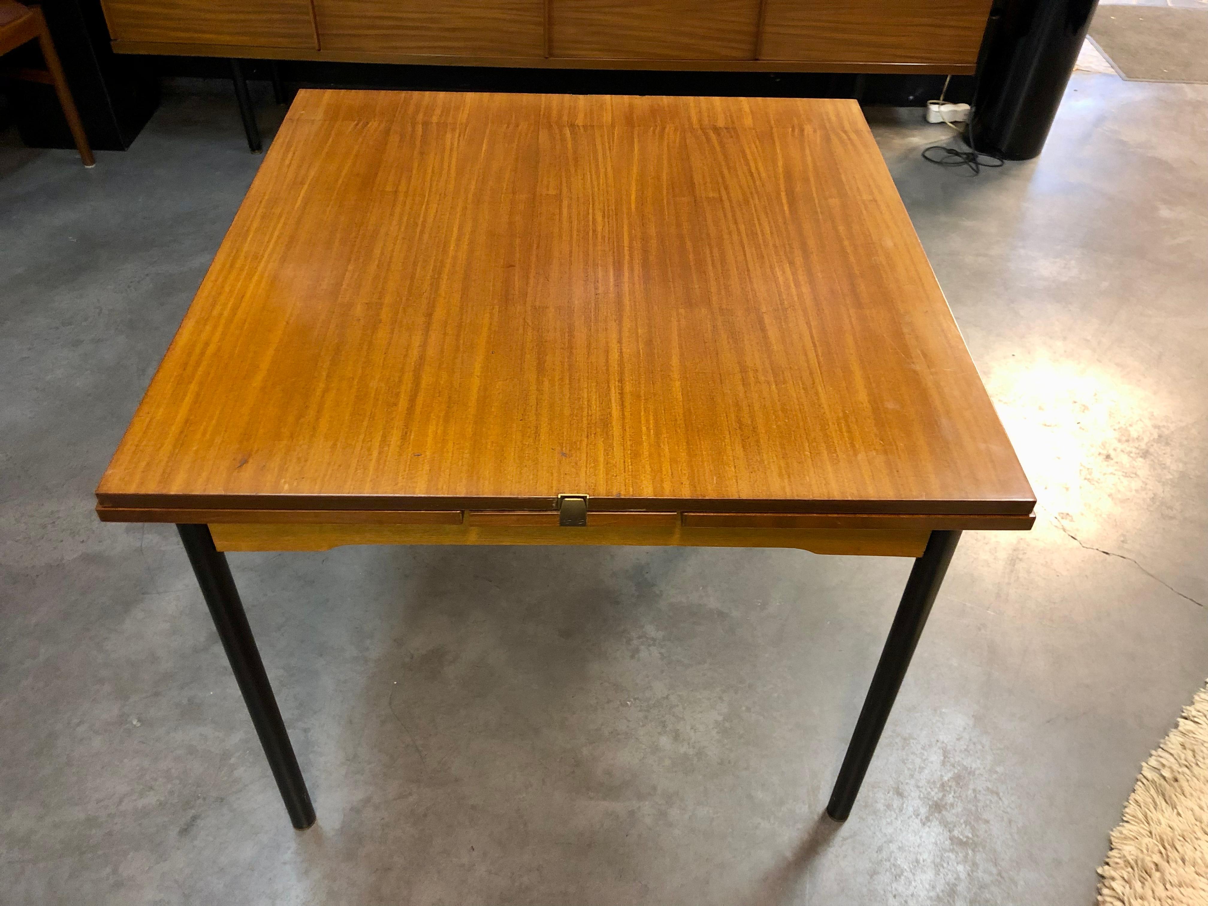 Mid century modern dining or gaming table For Sale 1