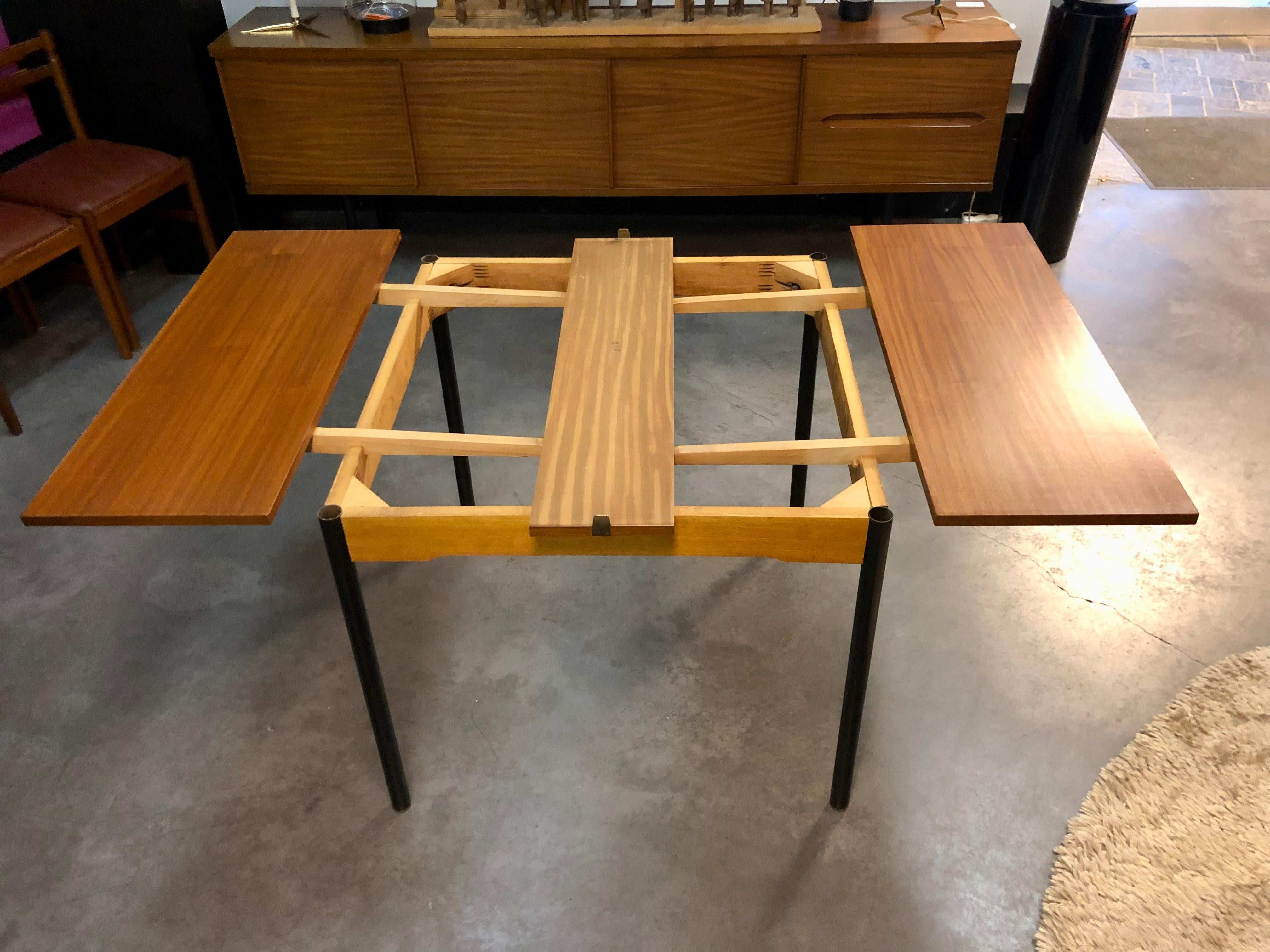 Mid-20th Century Mid century modern dining or gaming table For Sale