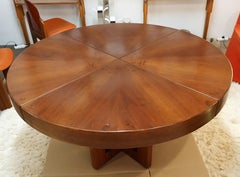 Mid-Century Modern Dining Room Extendable Table and 4 "330" Chairs
