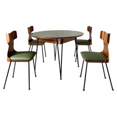 Mid Century Modern Dining Room Set, Carlo Ratti, Italy 1950 's