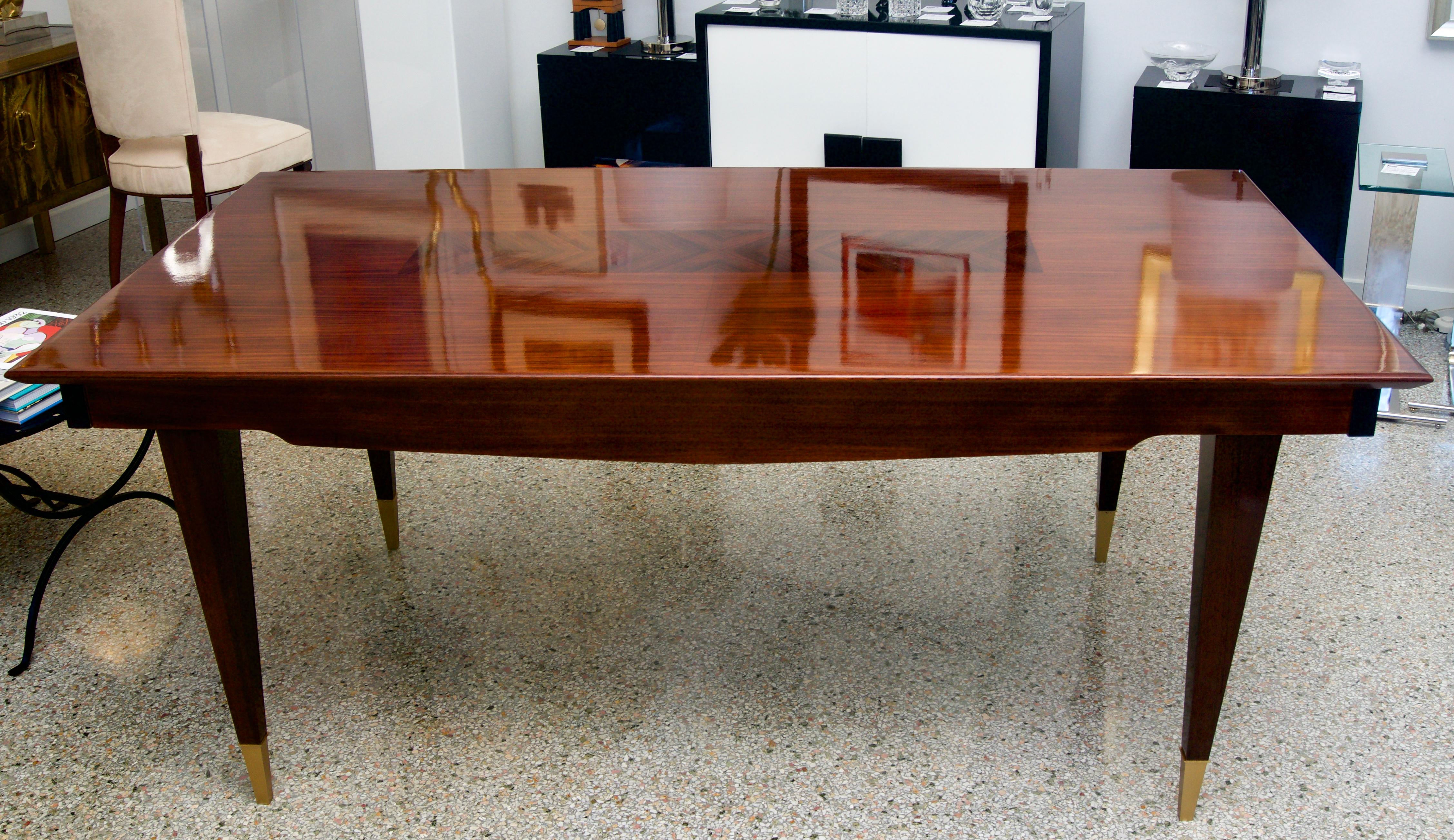 Art Deco Mid-Century Modern Dining Room Table