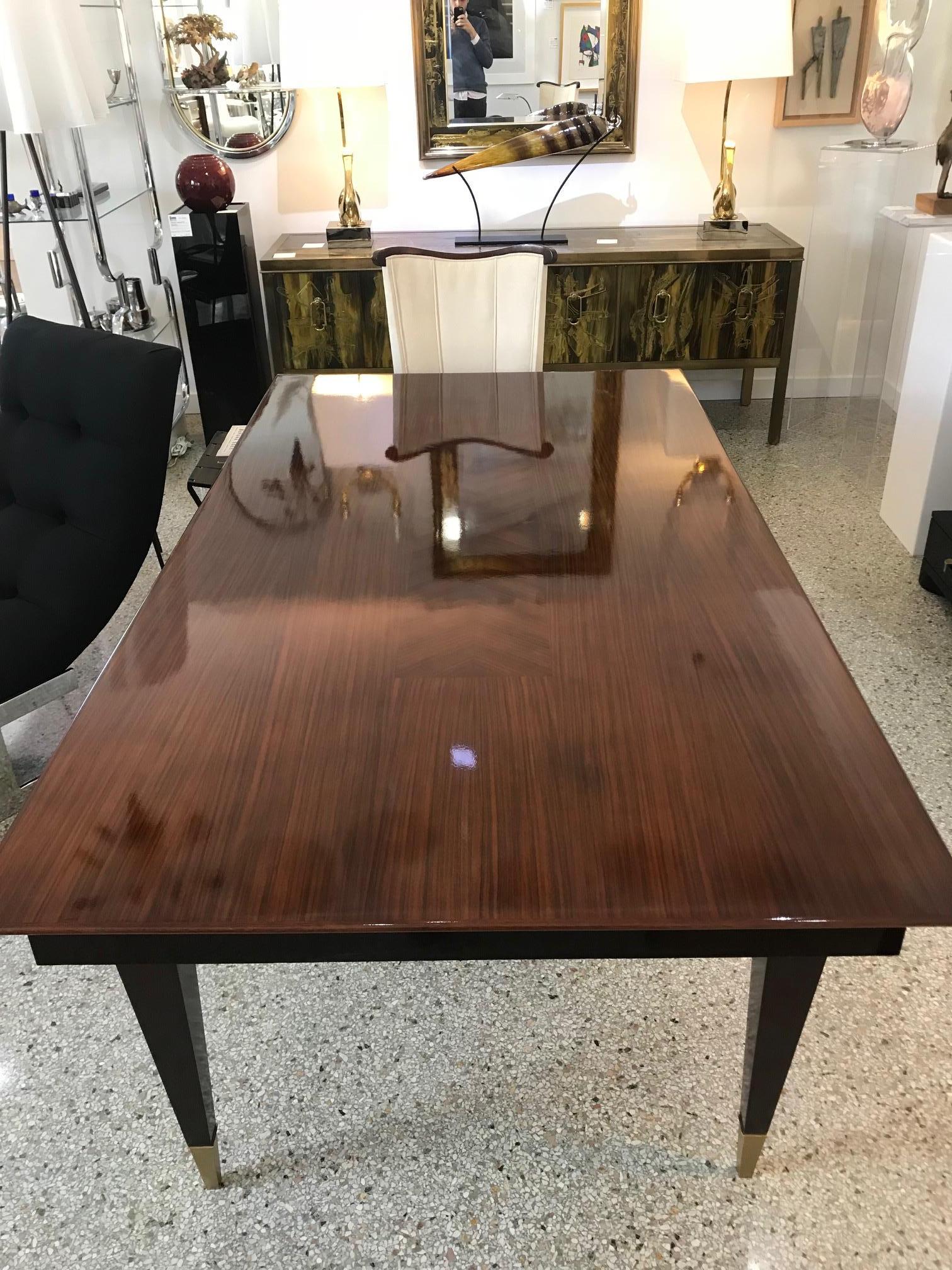 Wood Mid-Century Modern Dining Room Table