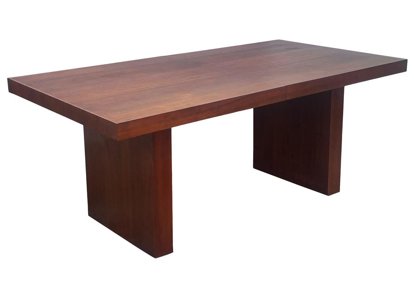 Mid-20th Century Mid Century Modern Dining Room Table in Walnut by Arthur Umanoff For Sale