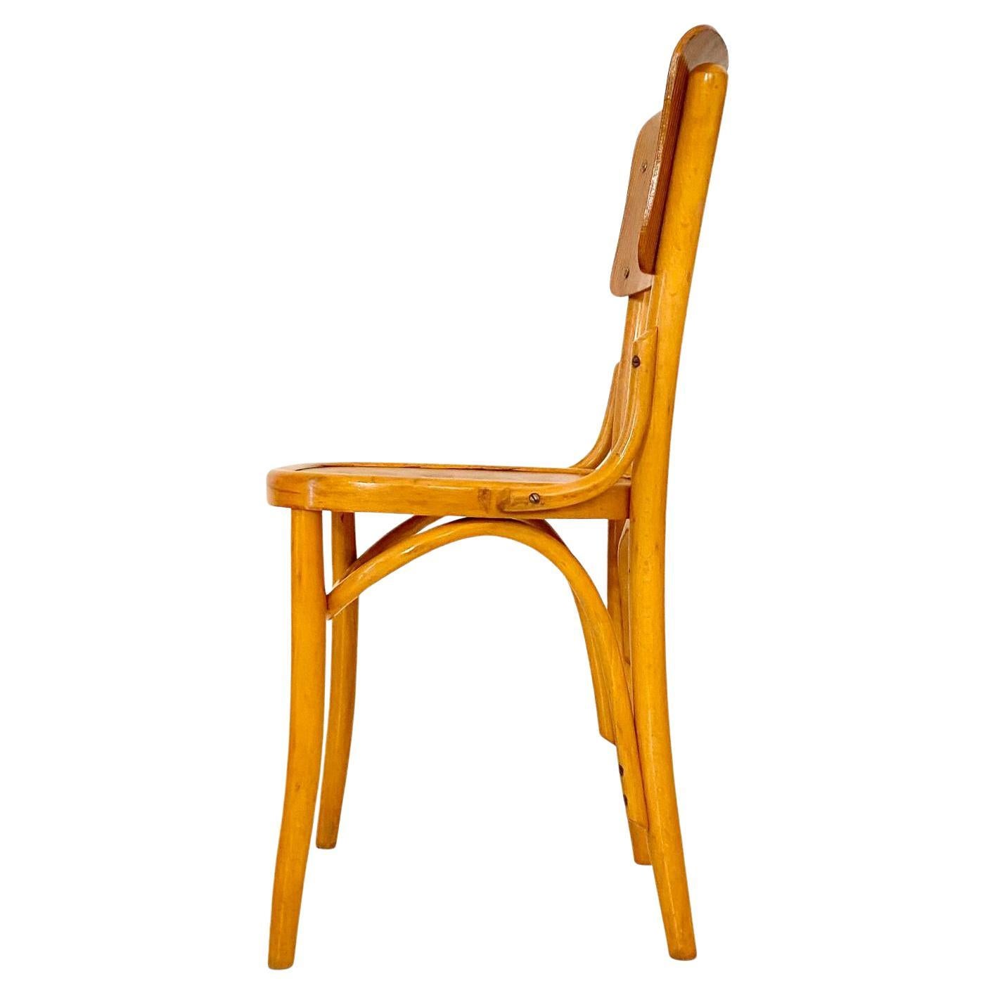 Mid Century Modern Dining Room Zebra Wood Chairs, set of  six, Italy 1950s For Sale 2