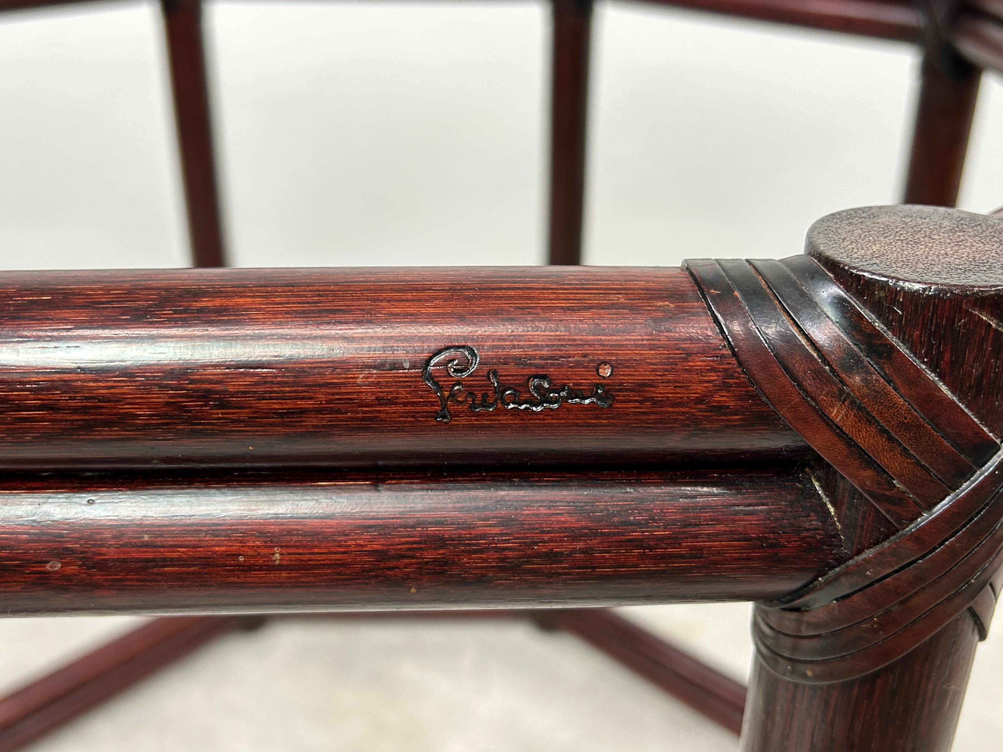 Mid-century modern dining set by Gervasoni In condizioni buone in vendita a Banská Štiavnica, SK