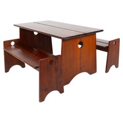 Juego de comedor moderno de mediados de siglo de Gilbert Marklund para Furusnickarn AB, años 60