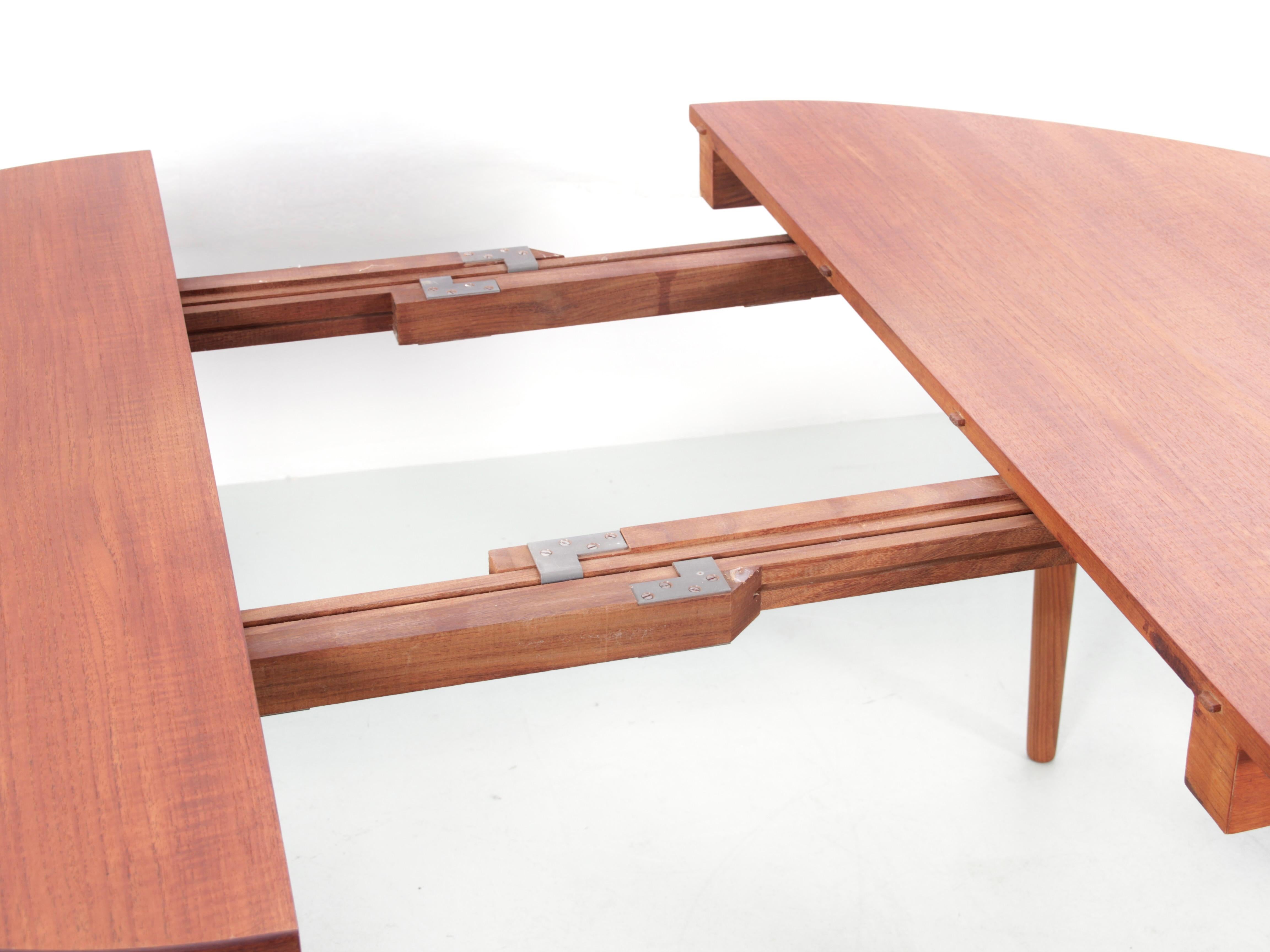 Ensemble de salle à manger de style moderne du milieu du siècle par Hans Olsen pour Frem Rojle. en vente 5