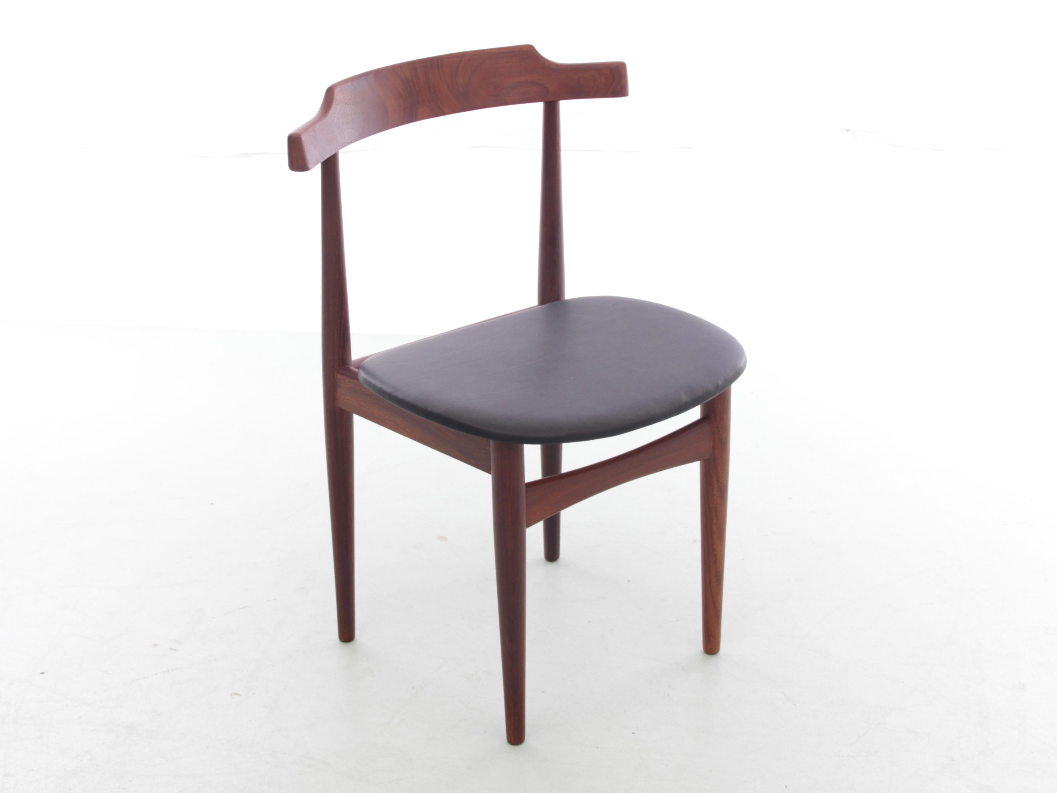 Ensemble de salle à manger de style moderne du milieu du siècle par Hans Olsen pour Frem Rojle. en vente 1