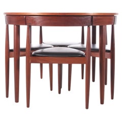Set da pranzo in stile Mid-Century Modern di Hans Olsen per Frem Rojle Frem.